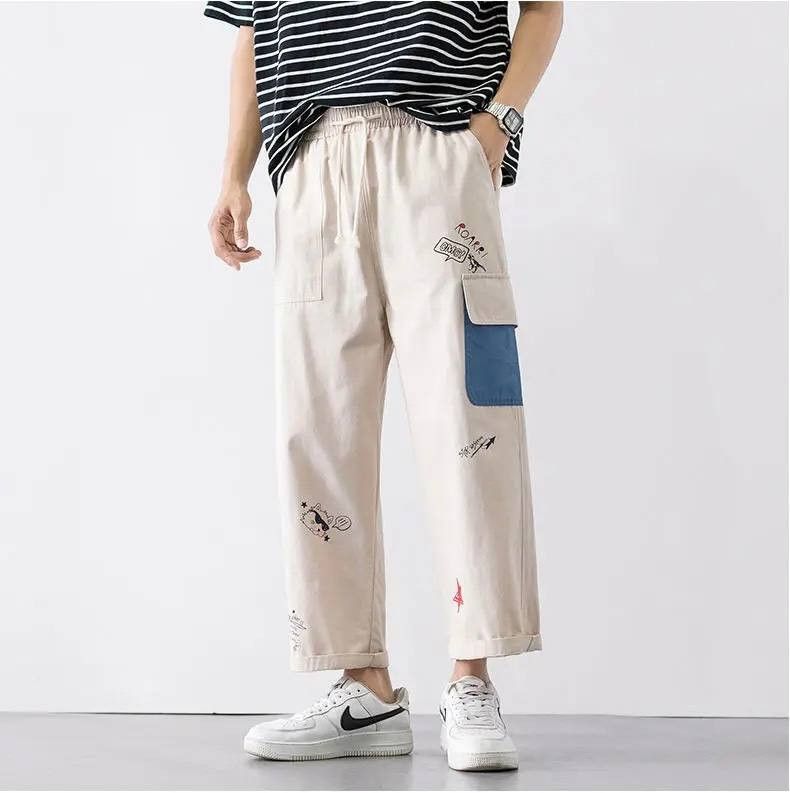 Japanese Brand × Vintage anime sports pants Size US 34 / EU 50 - 1 Thumbnail