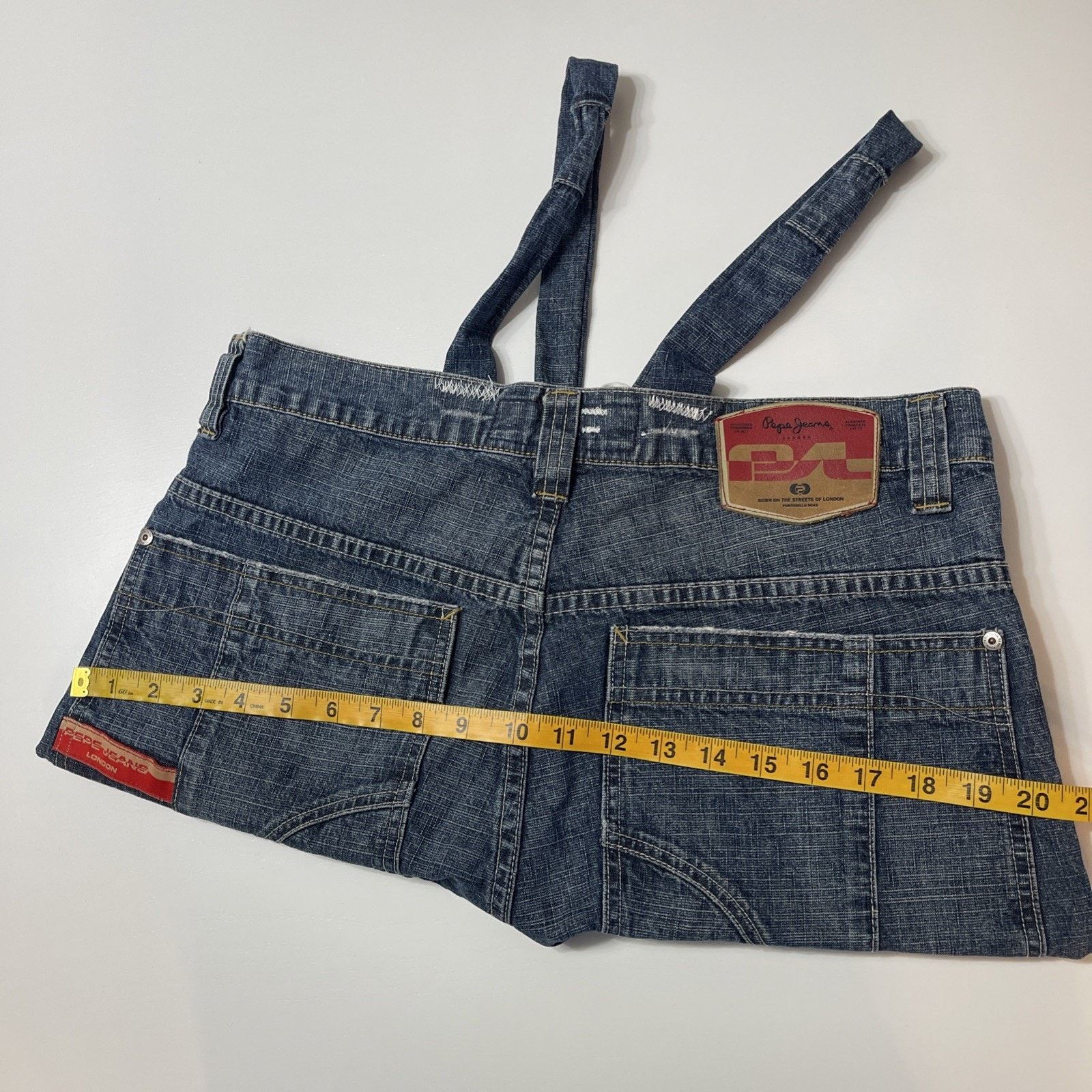 Pepe Jeans VtgY2K Pepe Jeans London Purse Denim Custom Bag Size ONE SIZE - 12 Thumbnail