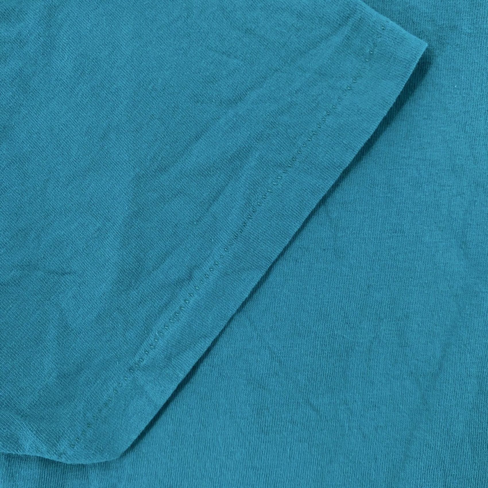 Hanes Hanes Tee Shirt Blue Pocket Crew Neck Short Sleeve Mens M Vintage 90s Style Shirt USA Teal Blue Pocket Tee Hanes Mens Medium Blue Shirt Size US M / EU 48-50 / 2 - 3 Thumbnail
