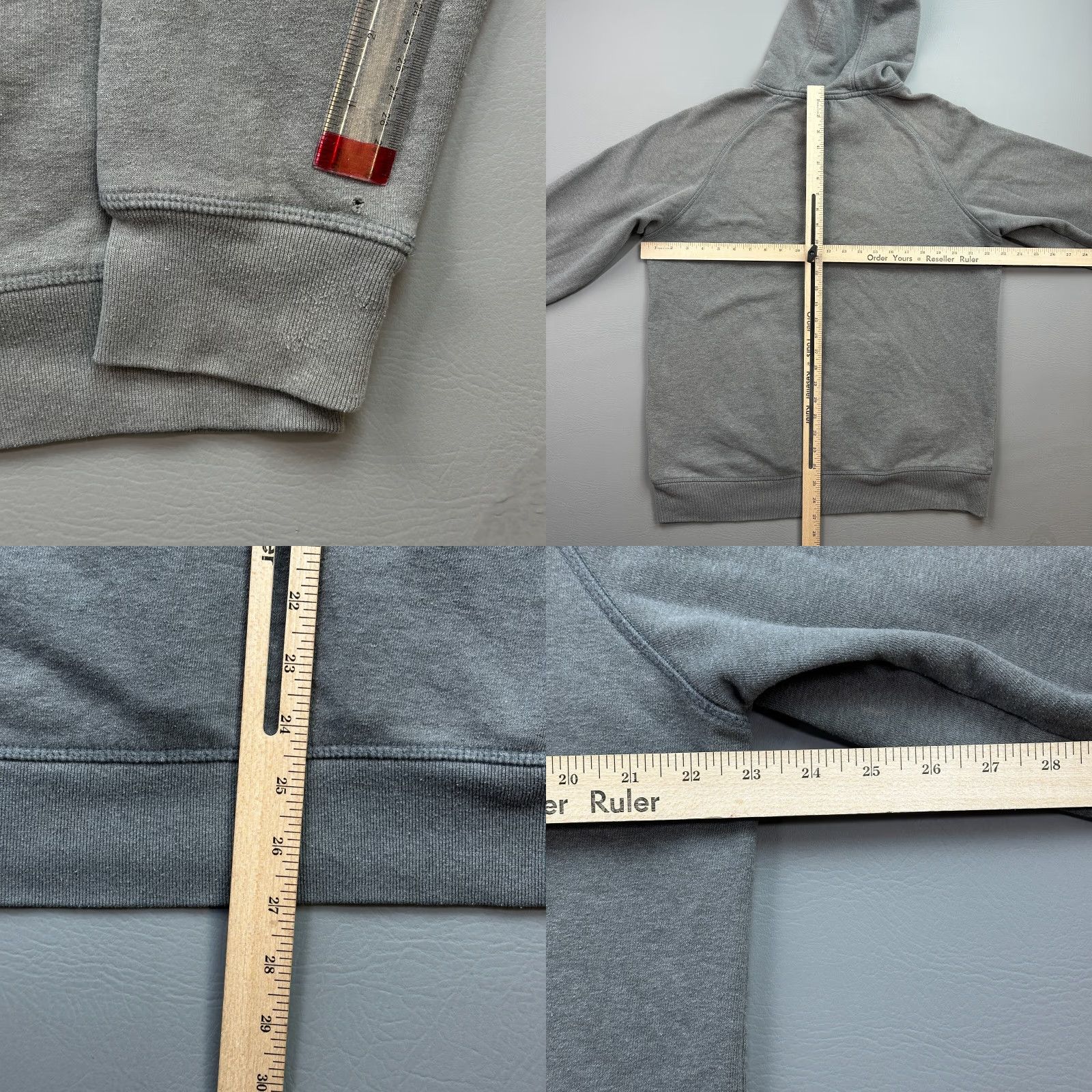 The North Face The North Face Hoodie Mens Large Gray Sewn TNF Logo Pullover Size US L / EU 52-54 / 3 - 9 Thumbnail