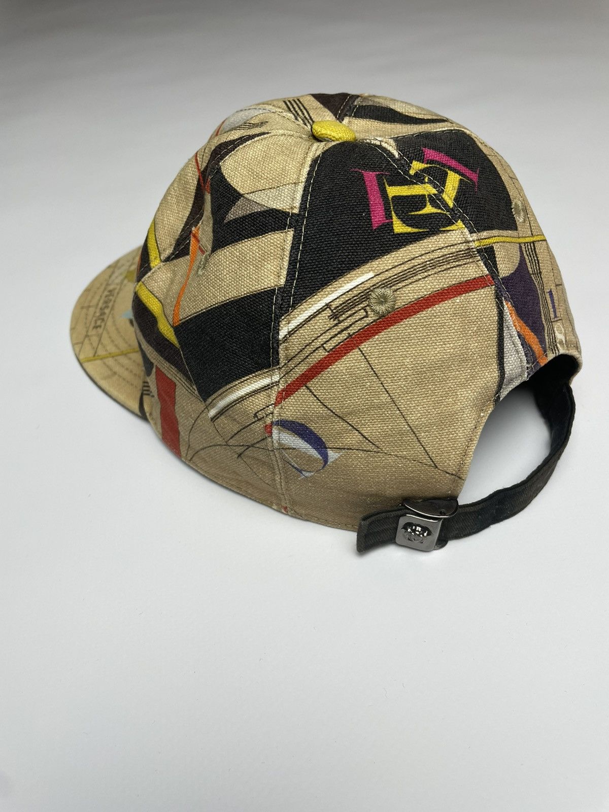 Versace Rare Versace Printed Cap Size ONE SIZE - 8 Thumbnail