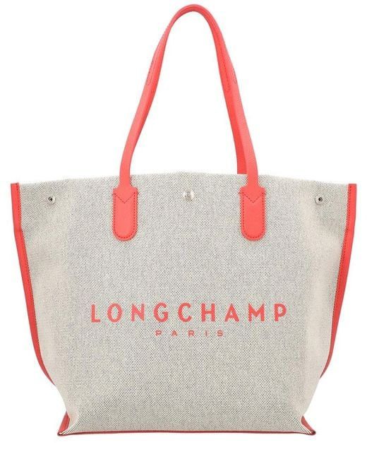 Longchamp o1s22i1n1024 Size: OS / Roseau L Tote Bag in Grey Size ONE SIZE - 1 Thumbnail