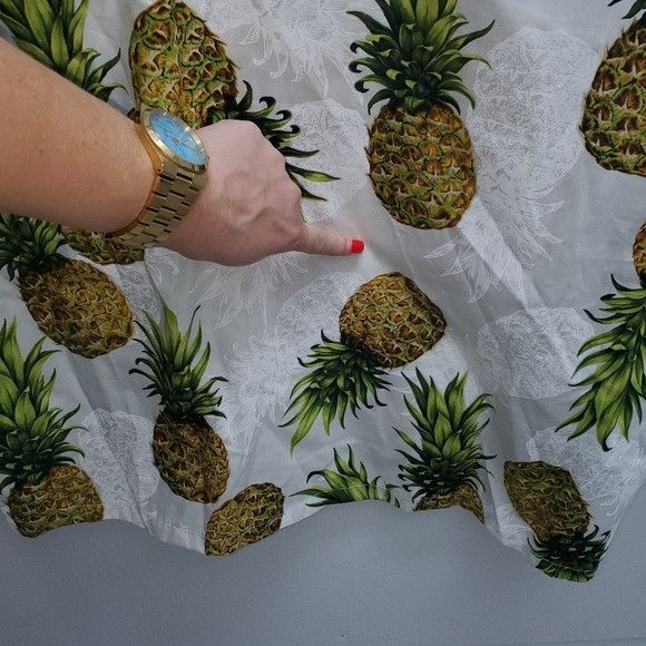 Paradise Found Authentic Hawaiian Shirt "Maui Pineapple" Waimea Size US XXL / EU 58 / 5 - 14 Thumbnail