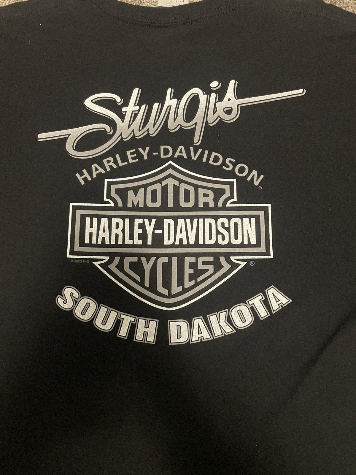 Harley Davidson × Vintage 2014 Harley Davidson sturgis rally shirt Size US XL / EU 56 / 4 - 5 Thumbnail