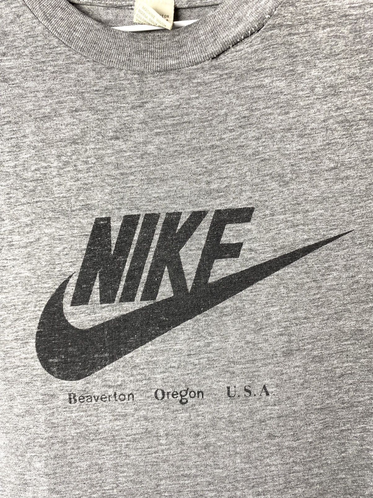Nike Rare! Vintage 80’s Nike T Shirt Oregon USA Court Size US M / EU 48-50 / 2 - 4 Thumbnail