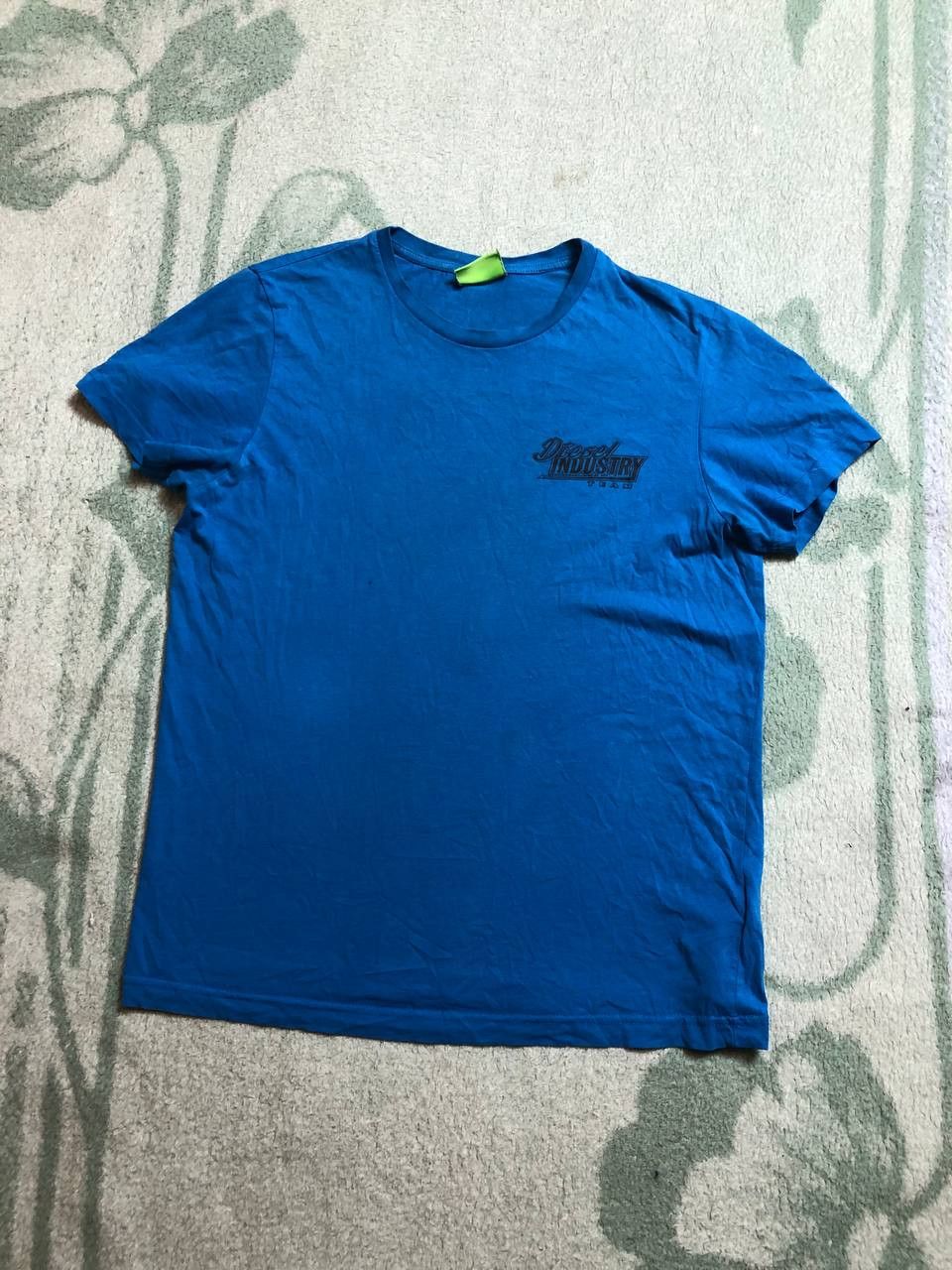 Diesel Men's LARGE Diesel T-Diego Graphic Sky Blue T Shirt Size US L / EU 52-54 / 3 - 6 Thumbnail