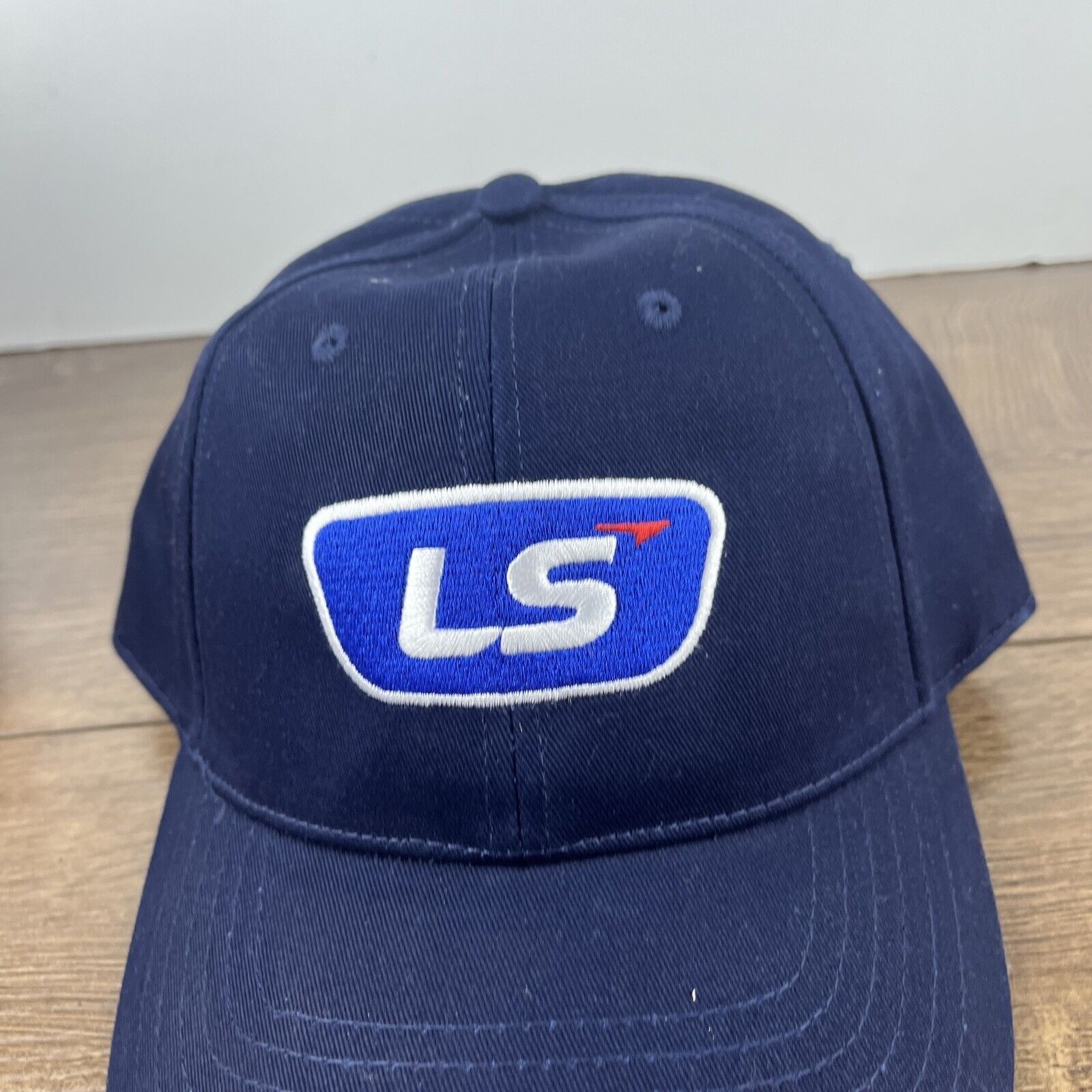 Other LS Blue Hat LS Adjustable Adult Size Hat Blue Cap Size ONE SIZE - 6 Thumbnail
