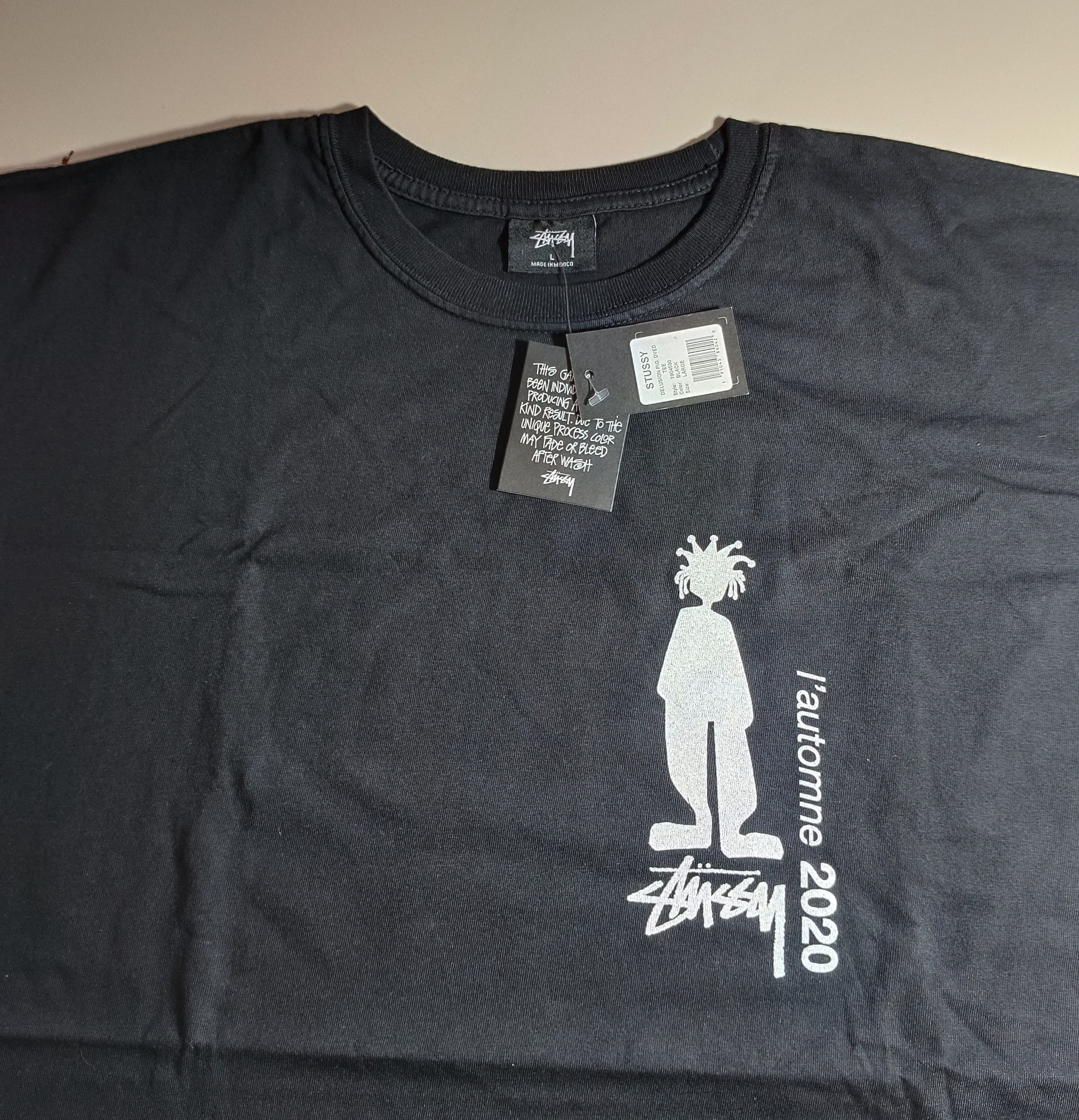 Stussy Vintage Stussy Delusion Pigment Dyed Tee T-Shirt Size US L / EU 52-54 / 3 - 8 Thumbnail