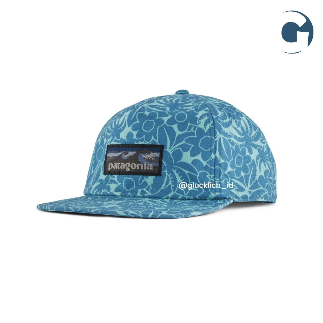 Patagonia Patagonia, Boardshort Label Funfarer Cap in Anacapa Blue Size ONE SIZE - 1 Thumbnail