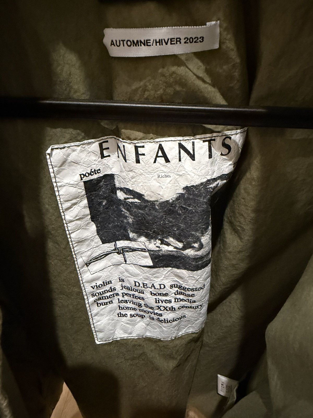 Enfants Riches Deprimes Enfants Riches Deprimes Next Exit Military Jacket Size US M / EU 48-50 / 2 - 5 Thumbnail