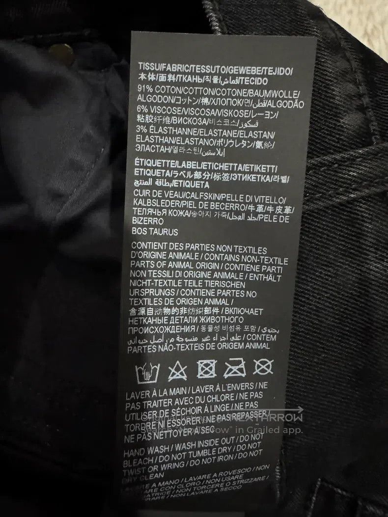 Saint Laurent Paris Saint Laurent Paris Glue Jeans Size US 31 - 6 Thumbnail