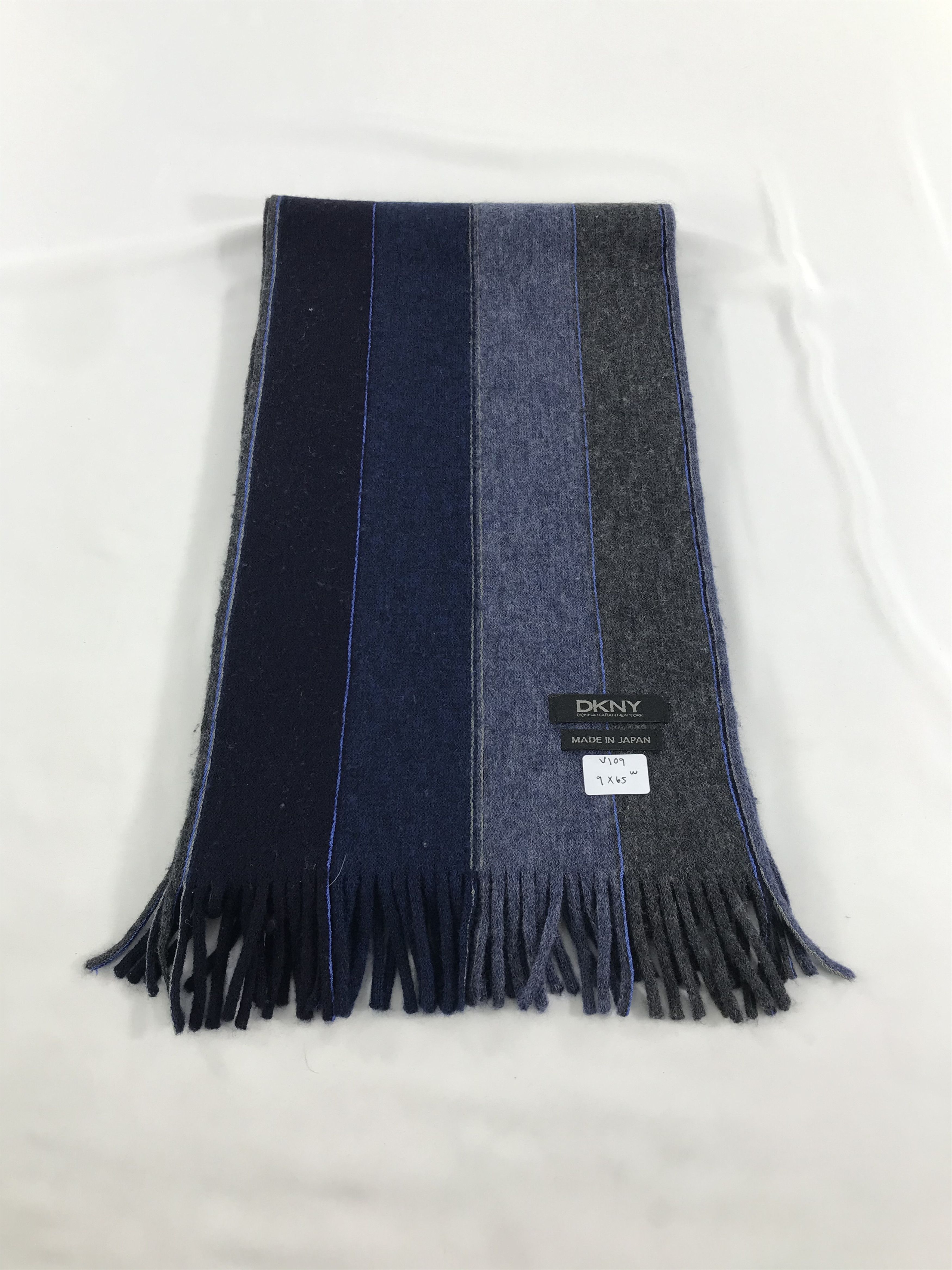 DKNY DKNY Wool Scarf Muffler V109 Size ONE SIZE - 2 Thumbnail