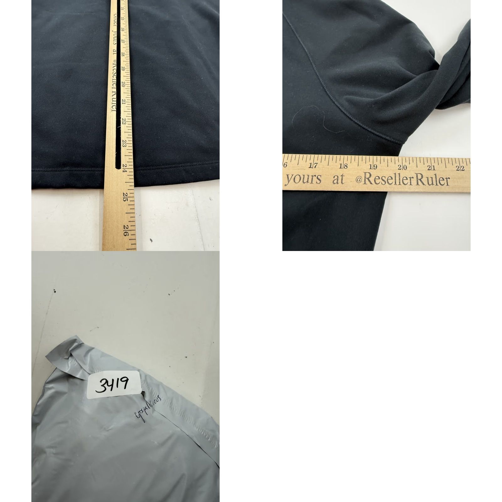 Vintage Yogalicious Lux Jacket Womens XL Black PolarLux Full Zip Hooded Softshell Jacket Size XL / US 12-14 / IT 48-50 - 8 Thumbnail