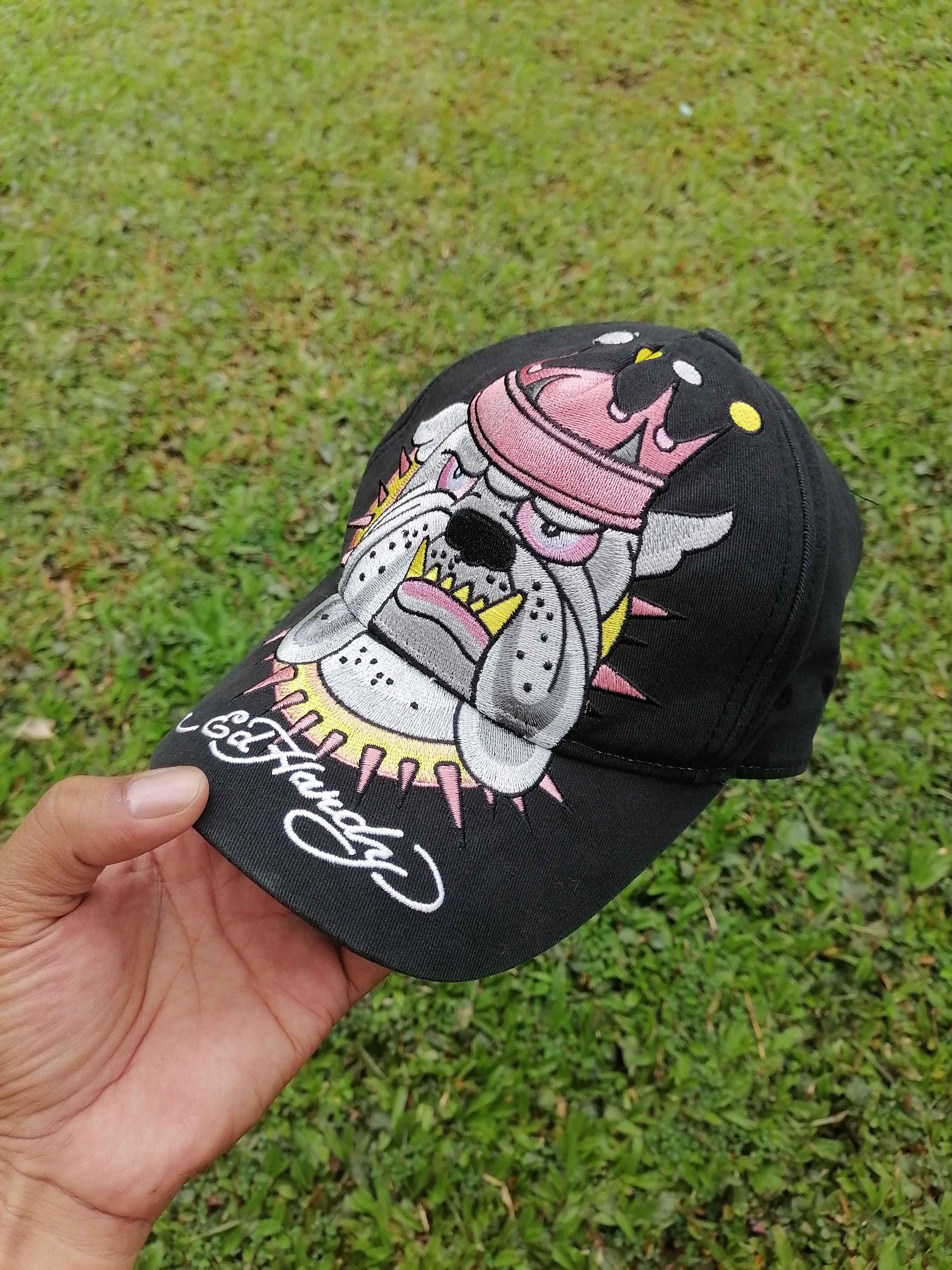 Christian Audigier × Ed Hardy Ed Hardy By Christian Audigier Bull Dog Logo Buckle Caps Size ONE SIZE - 1 Thumbnail