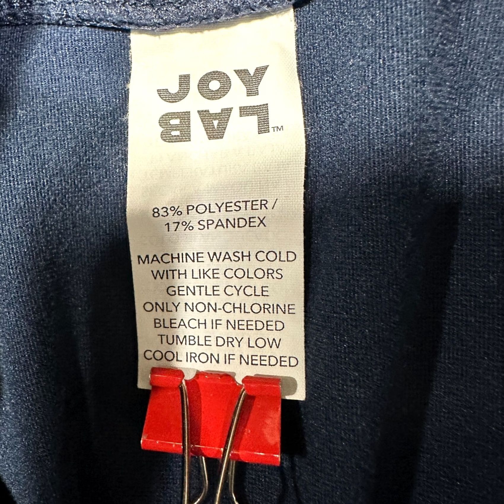 Vintage JoyLab Pants Womens Large Blue Coquette Core Ankle Tie Yoga Waistband Pocket Size 36" / US 14 / IT 50 - 5 Thumbnail