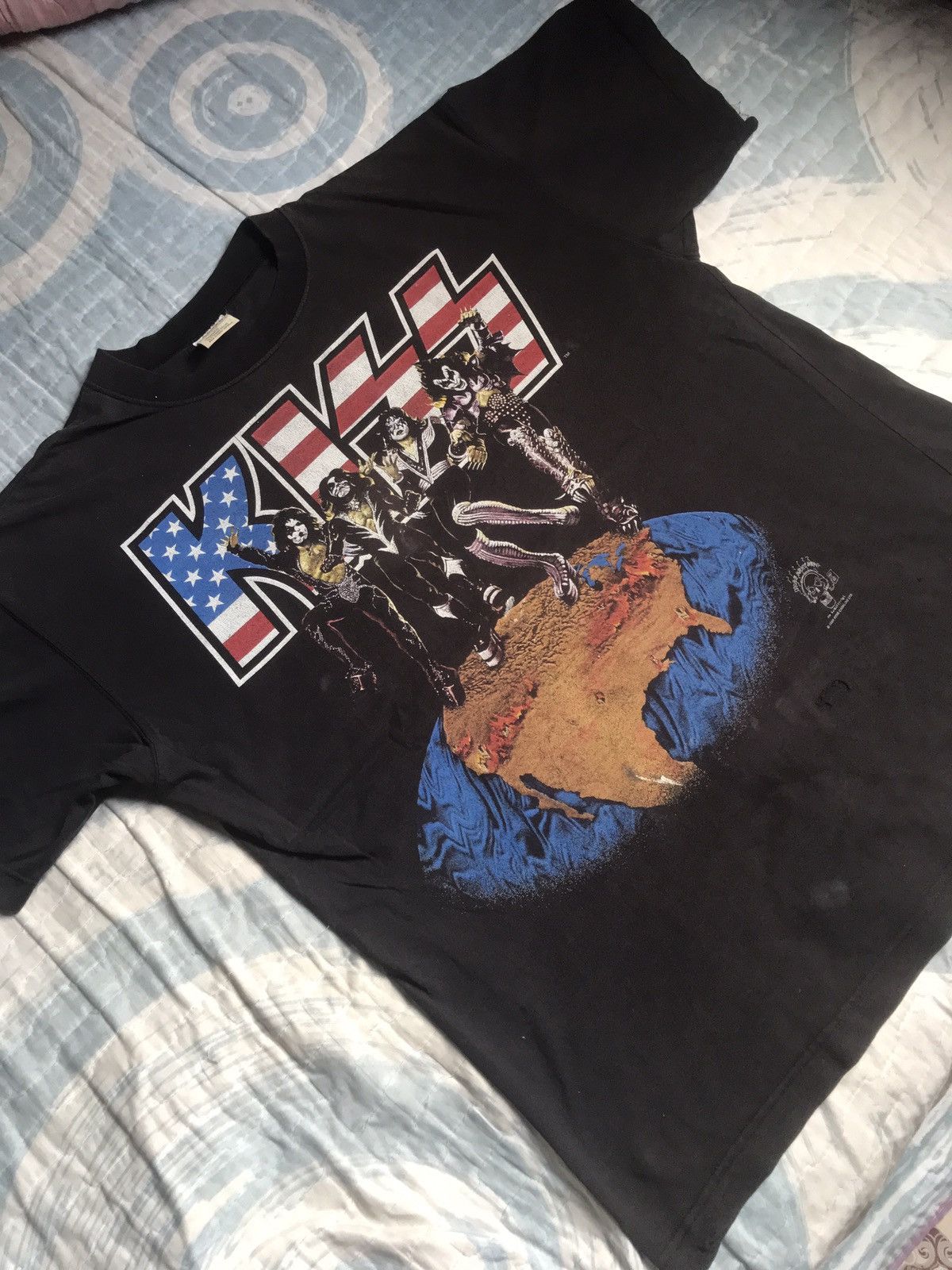Vintage VINTAGE KISS TOUR 1996 Size US XL / EU 56 / 4 - 2 Thumbnail