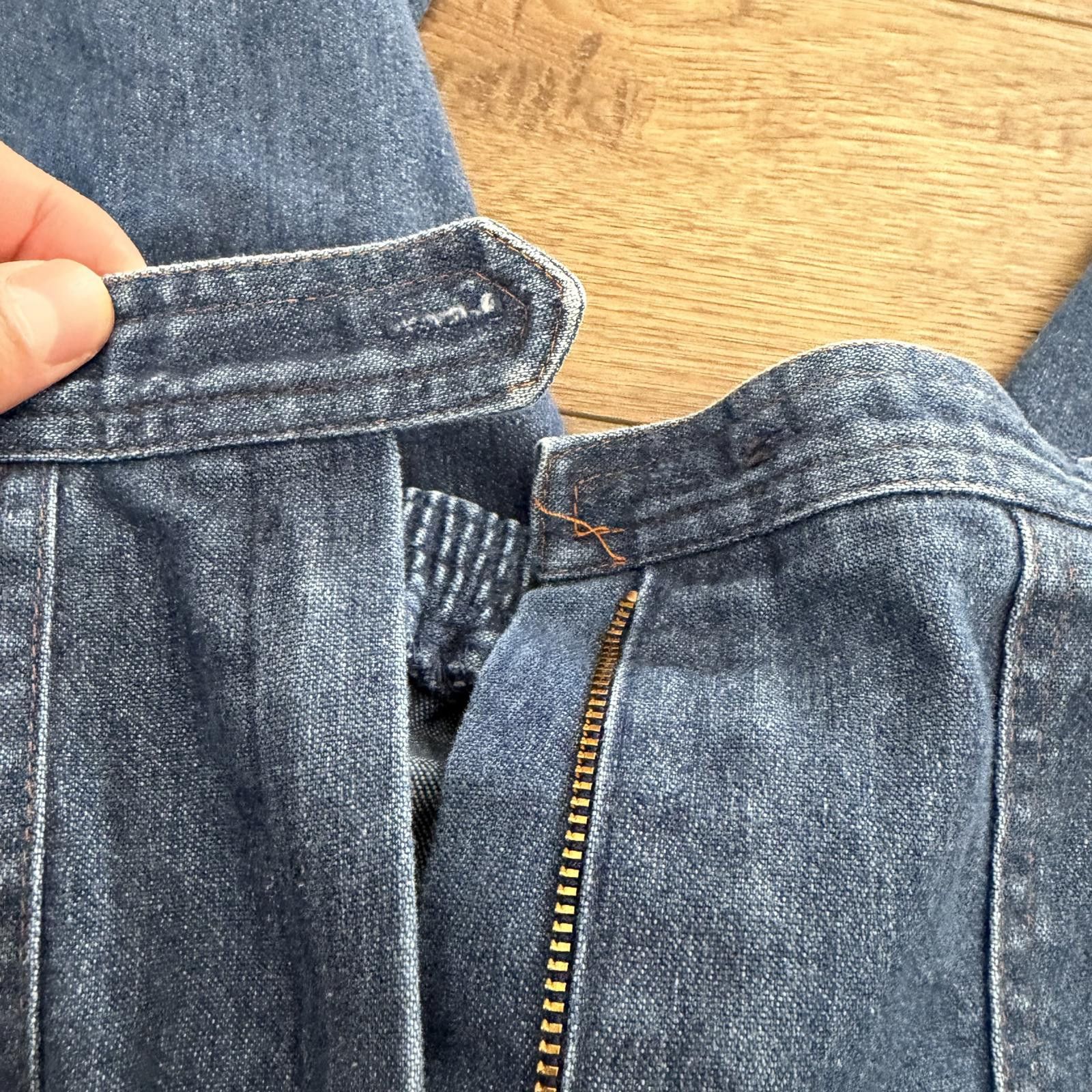 Other Vintage 80s Koret City Blues Denim Pants NO BUTTON Size 32" / US 10 / IT 46 - 3 Thumbnail