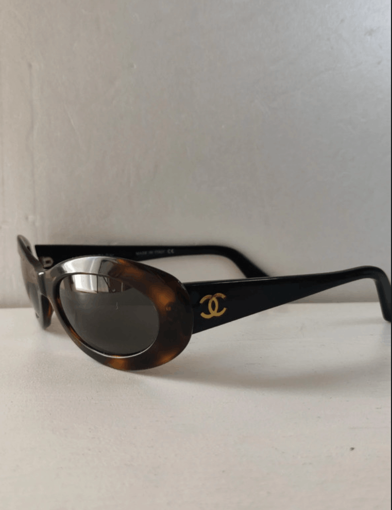 Chanel × Vintage CHANEL Sunglasses 5007 Rimless Rhinestone Vintage 4017 Size ONE SIZE - 1 Thumbnail