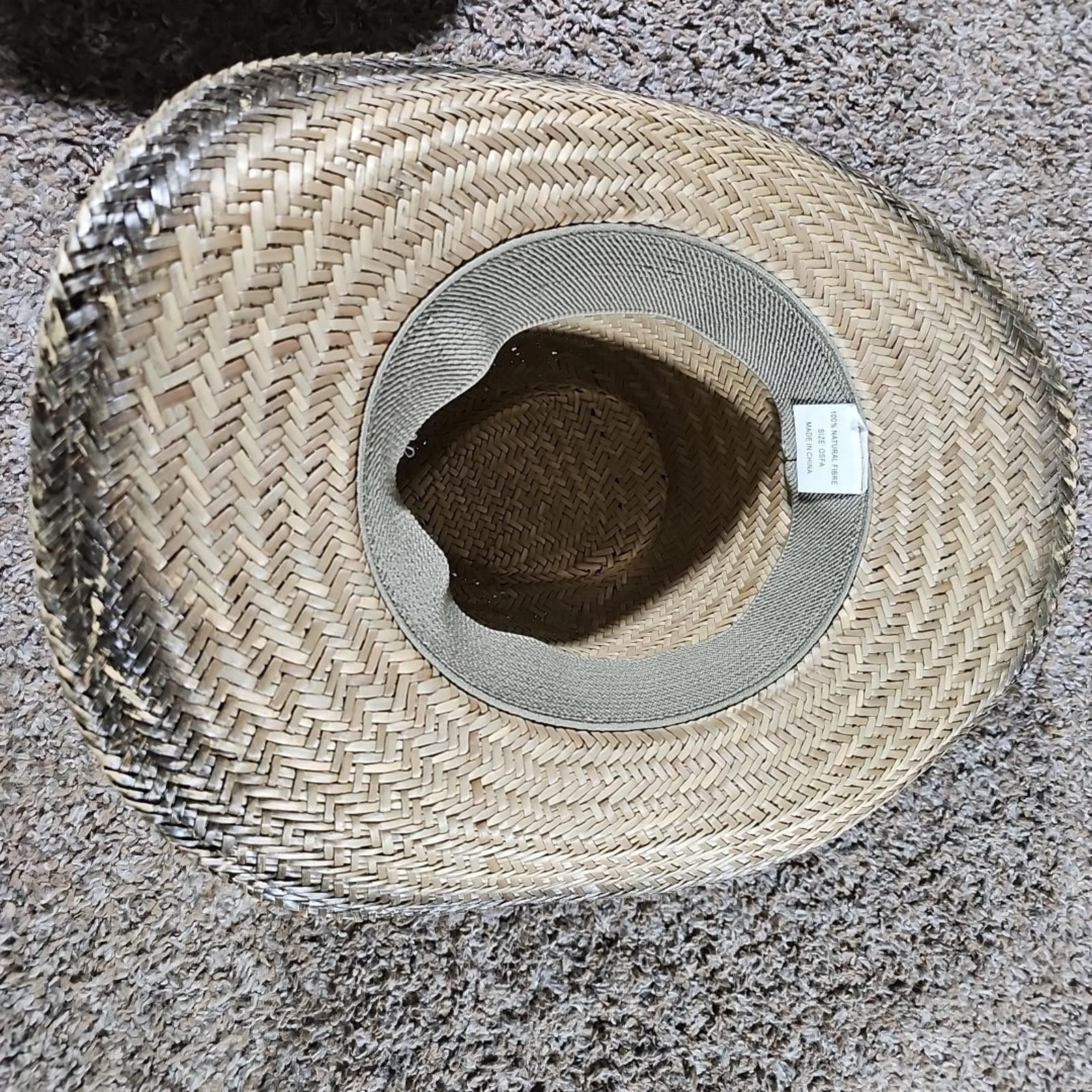The Unbranded Brand 2010 EAA OSHKOSH AIRVENTURE Straw Hat OSFA Size ONE SIZE - 4 Thumbnail