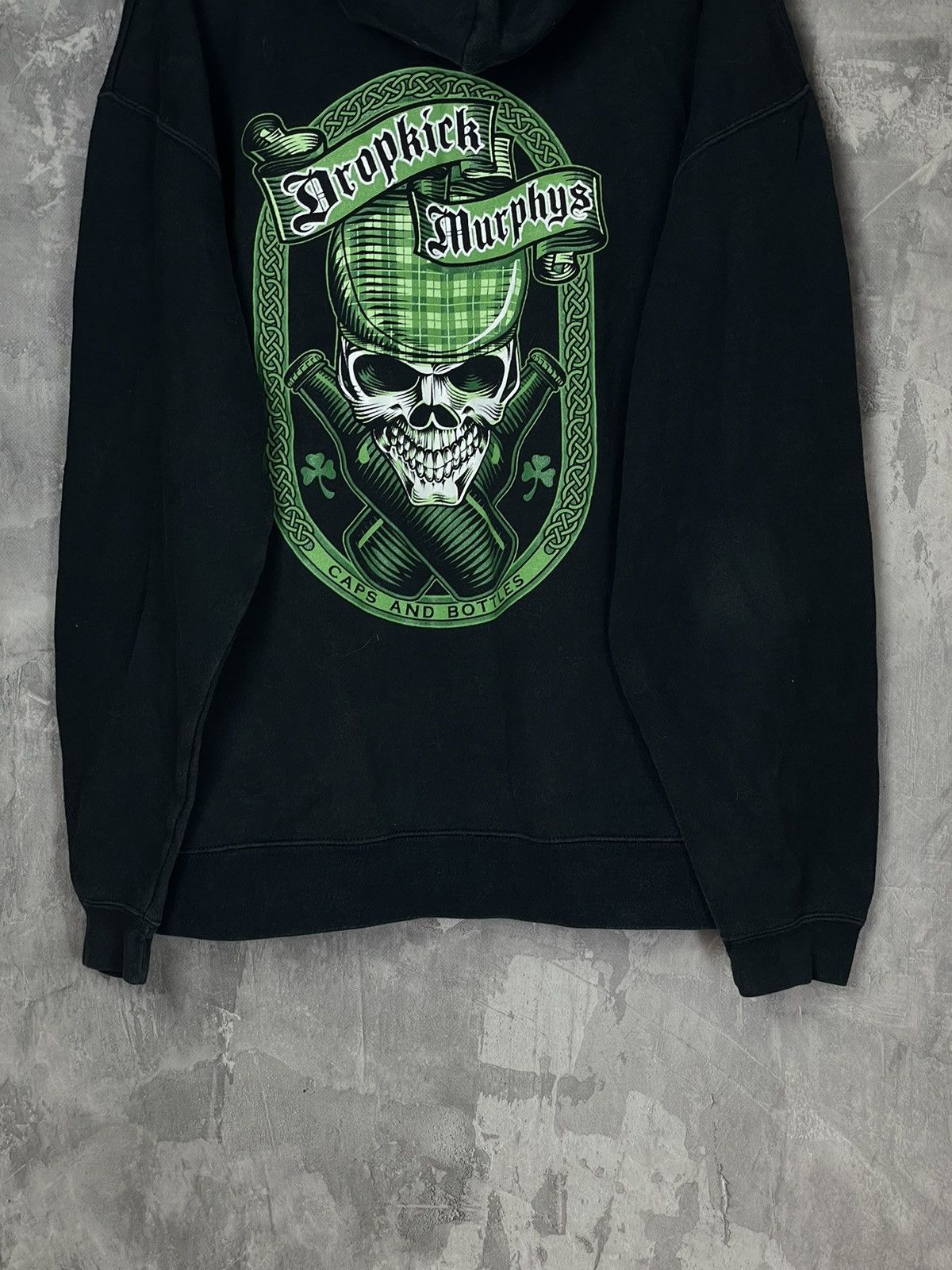 Band Tees × Vintage Vintage Dropkick Murphys Hoodie Washed Boxy Punks Folk Size US L / EU 52-54 / 3 - 6 Thumbnail