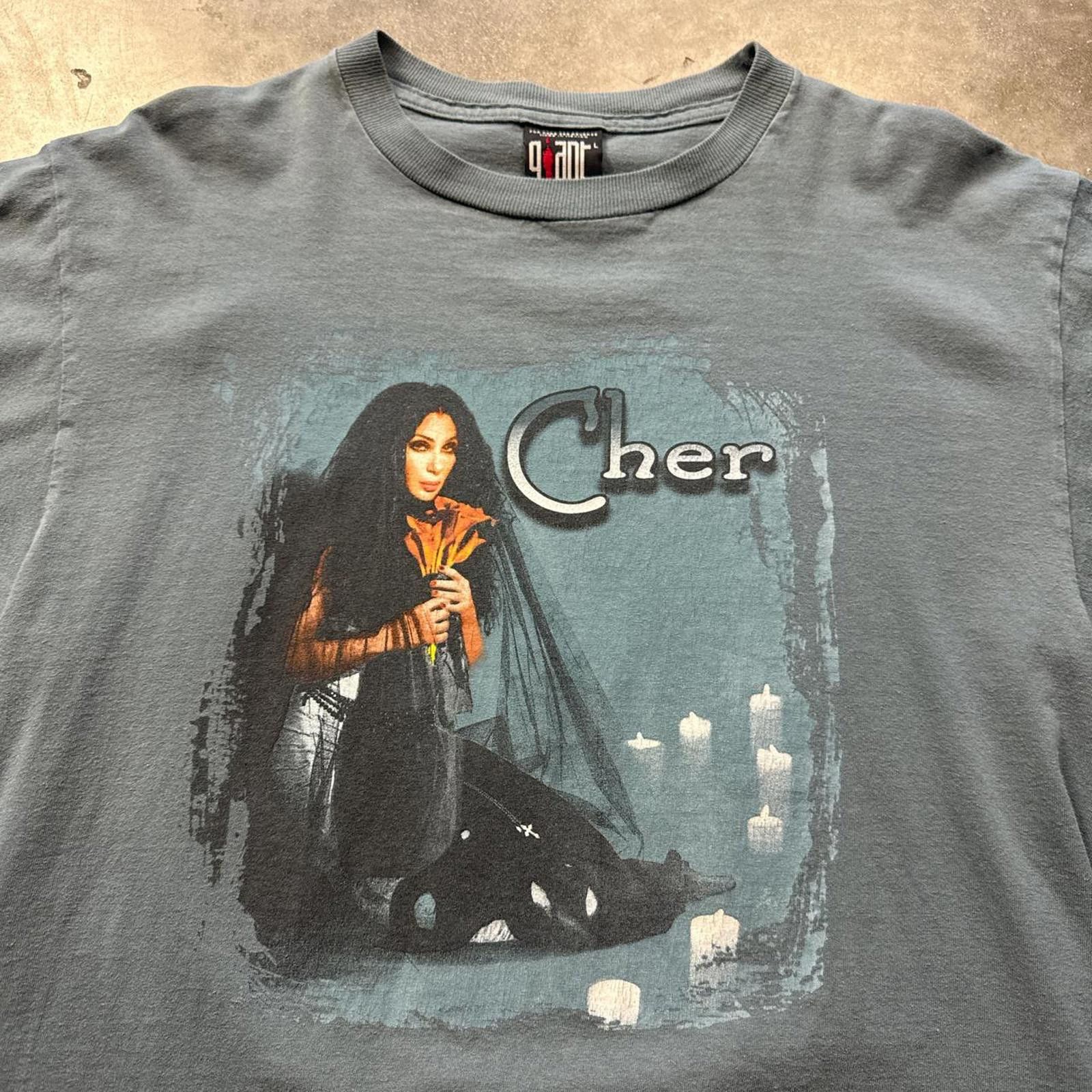 Tultex Cher "Do You Believe" 90’s Tour Vintage T-Shirt Giant Tultex Size US L / EU 52-54 / 3 - 3 Thumbnail