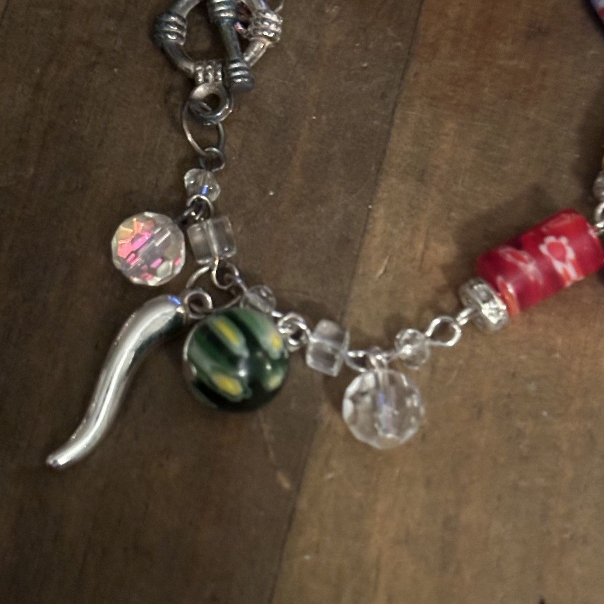 Other Lampwork bead charm toggle bracelet Size ONE SIZE - 3 Thumbnail