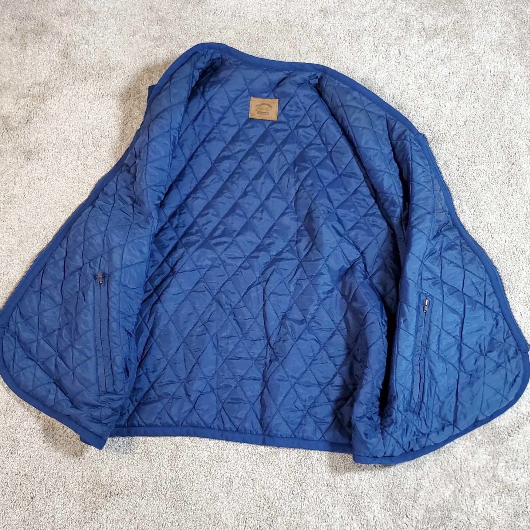 Vintage VINTAGE St. John's Bay Vest Blue Tartan Plaid Quilted Vest Mens XL Size US XL / EU 56 / 4 - 3 Thumbnail