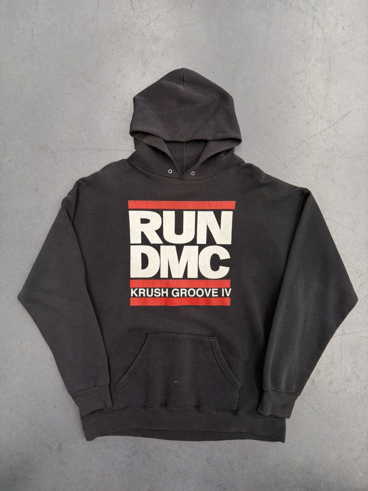Other ‘90s Vintage Run DMC Krush Groove IV Pullover Hoodie Size US L / EU 52-54 / 3 - 1 Thumbnail