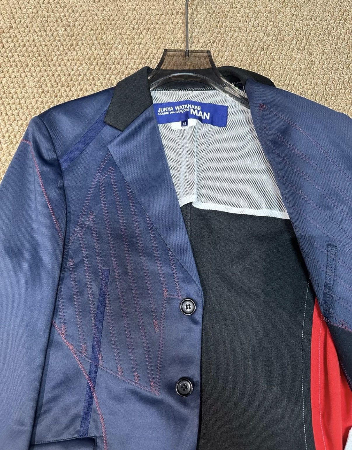 Comme des Garcons COMME des GARÇONS JUNYA MAN Runway Sporty Blazer K23 Size US S / EU 44-46 / 1 - 6 Thumbnail