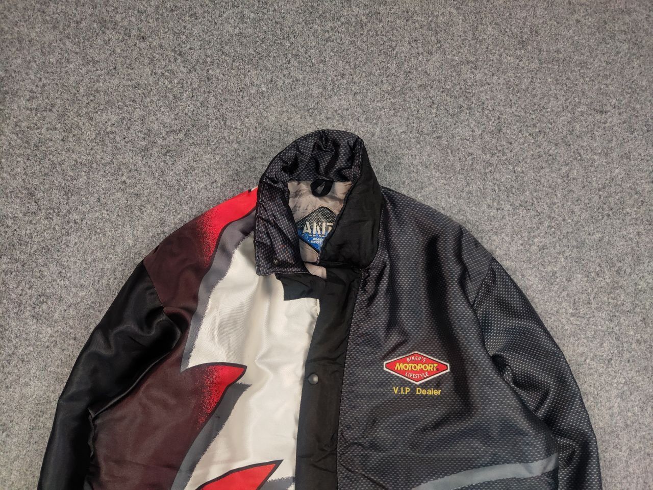 Vintage Vintage Akito Bikers Motorsport Lifestyle Racing Logo Jacket Size US L / EU 52-54 / 3 - 8 Thumbnail