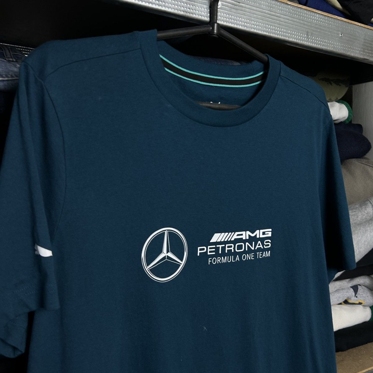 Mercedes-Benz × Puma Mens Puma Mercedes Benz Petronas racing sport tee Size US M / EU 48-50 / 2 - 2 Thumbnail