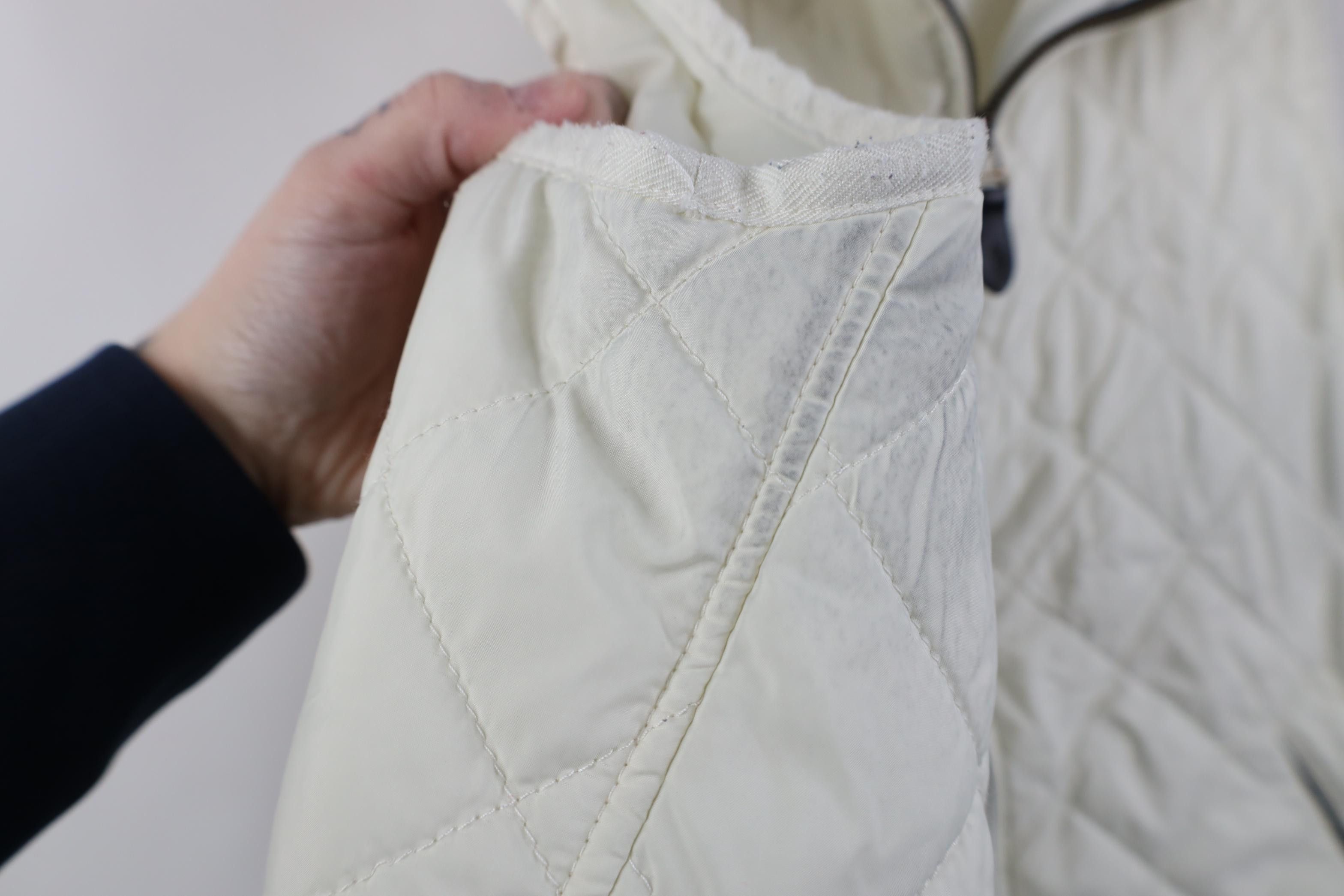 Polo Ralph Lauren Vintage Ralph Lauren Quilted Full Zip Vest Jacket Cream Size XL / US 12-14 / IT 48-50 - 9 Thumbnail