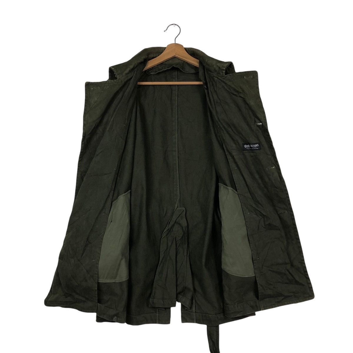 Beams Plus 📌Vintage Army Biker Jacket Beams Japan Issey Miyake Size US M / EU 48-50 / 2 - 14 Thumbnail