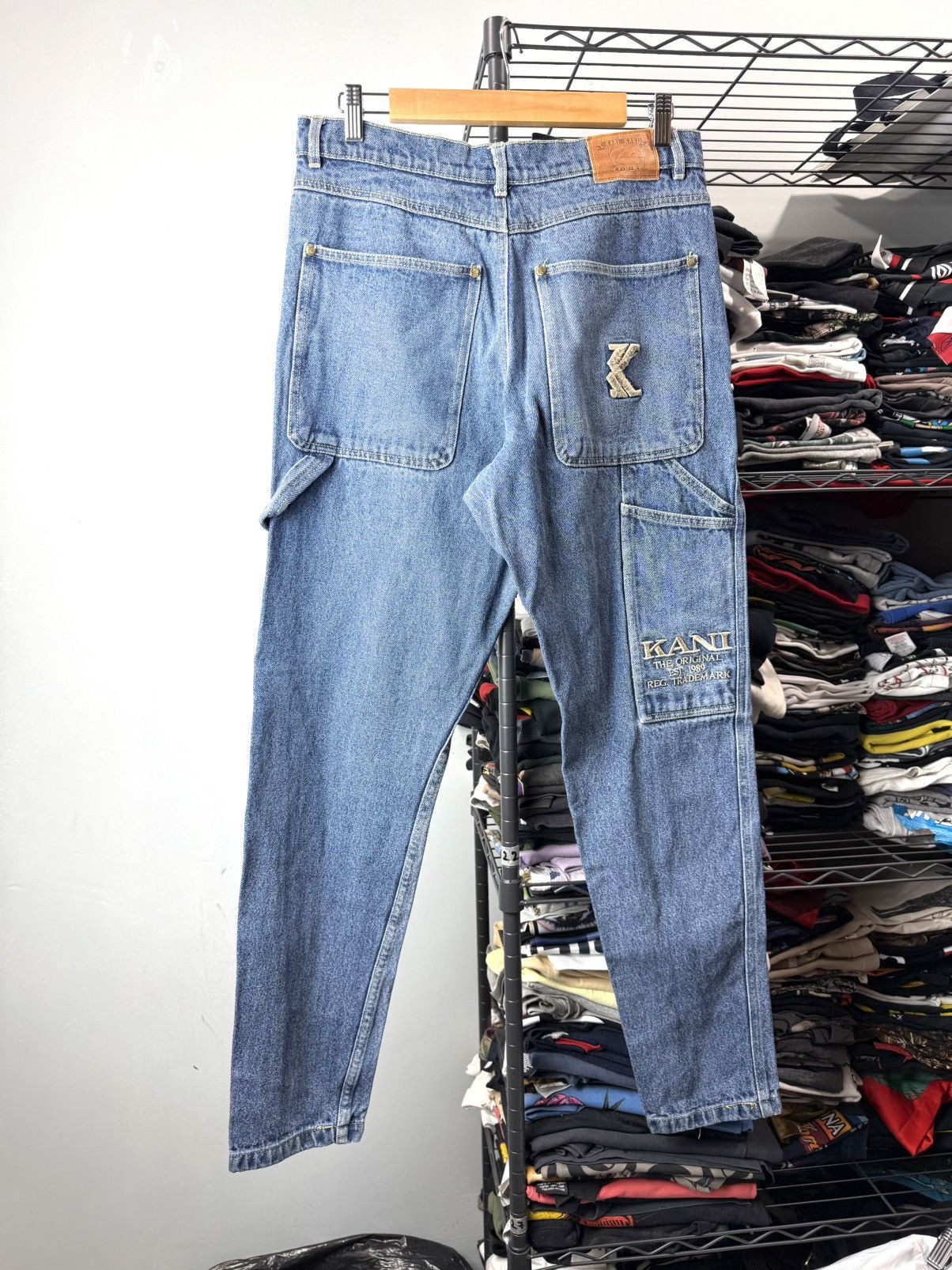 Karl Kani Vintage Karl Kani Denim Pants Rap Hip Hop Style Size US 30 / EU 46 - 1 Thumbnail