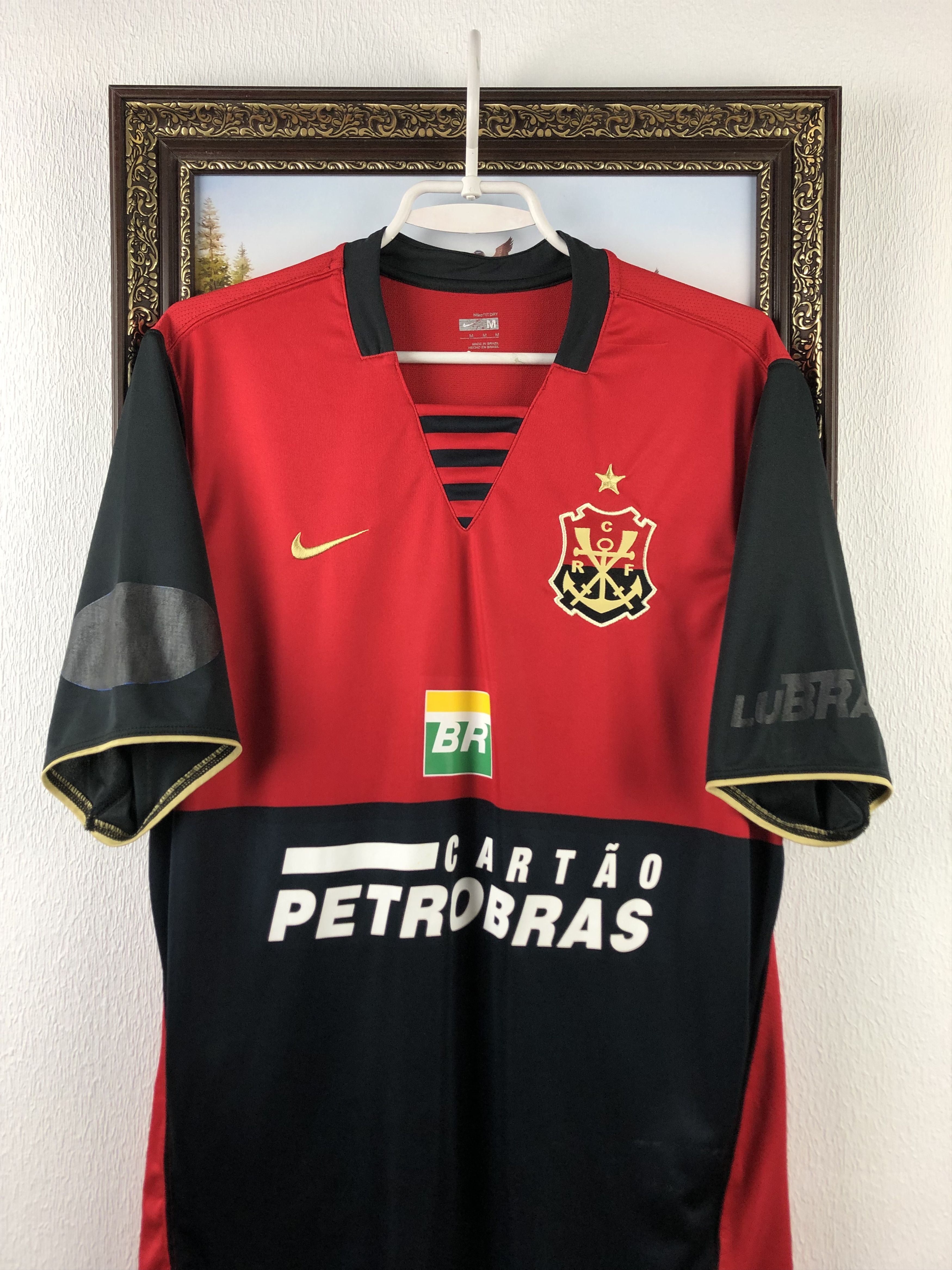 Other Flamengo Home football shirt 2007 Soccer Jersey Mens Trikot Size US M / EU 48-50 / 2 - 2 Thumbnail