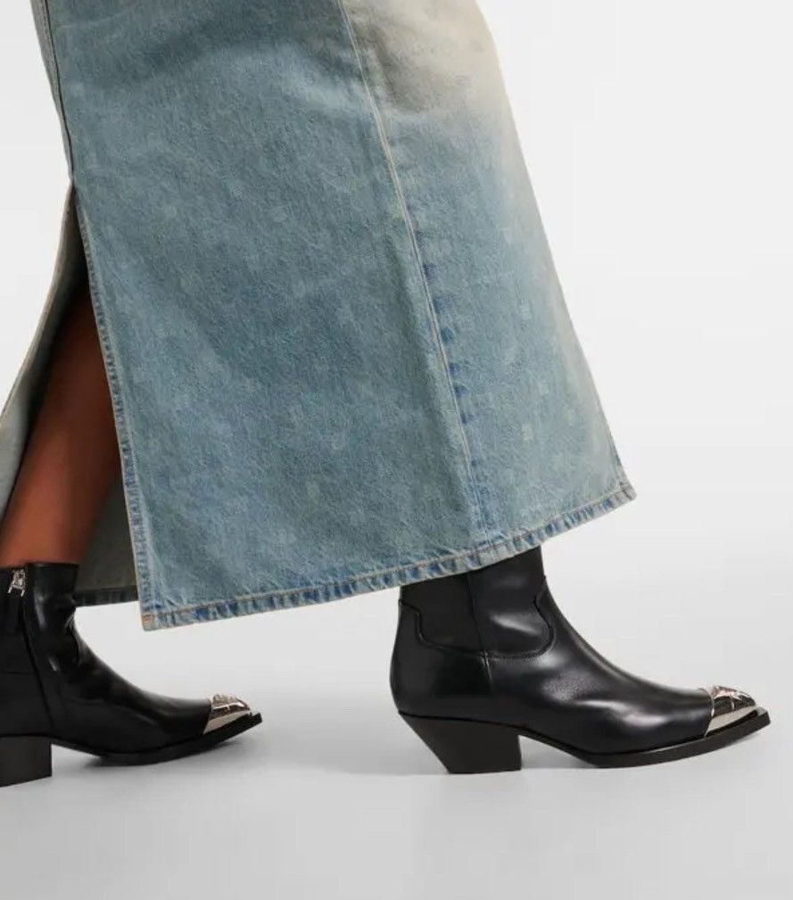 Givenchy Givenchy Calfskin 4G Metal-Toe Western Booties size 38 Size US 8 / IT 38 - 3 Thumbnail