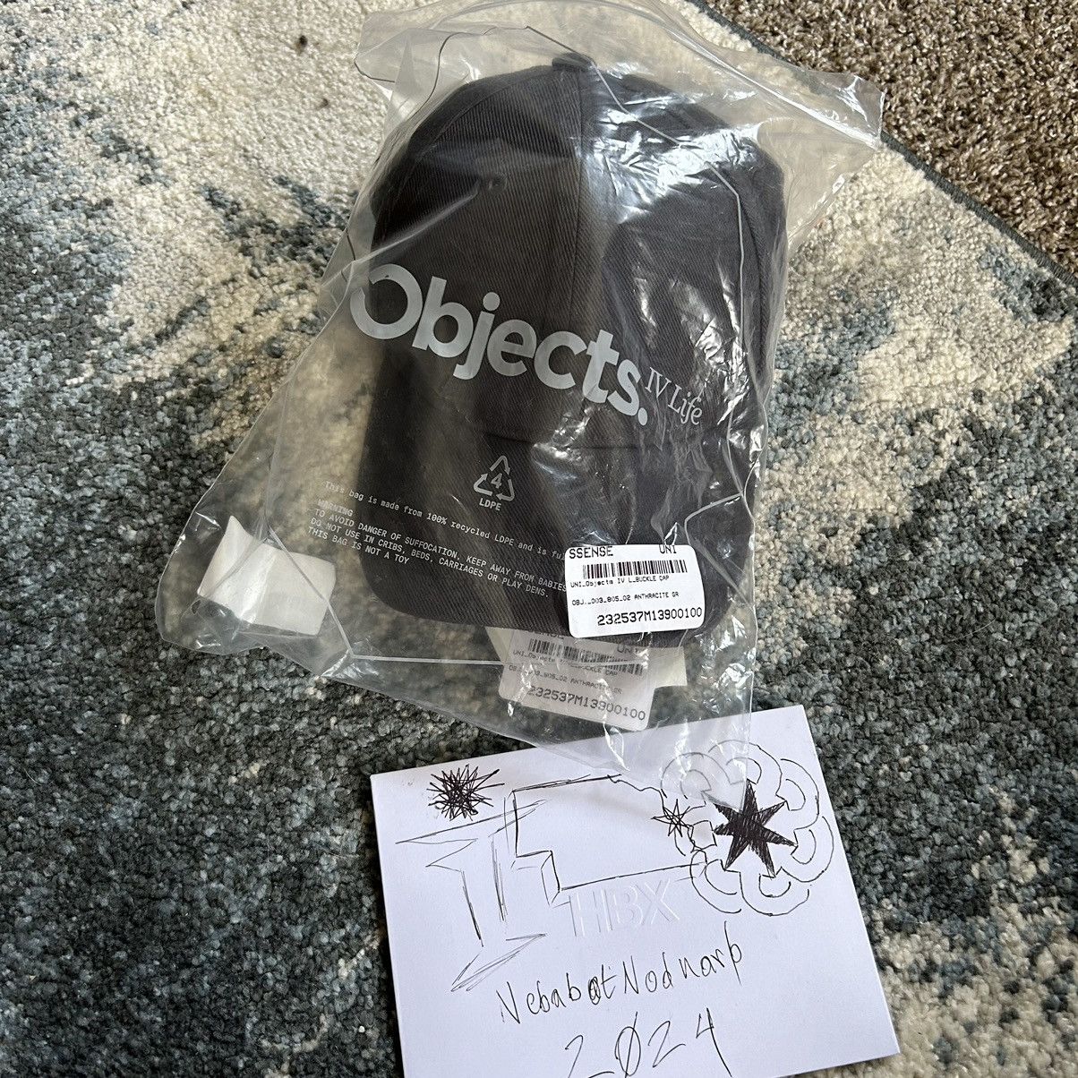 Objects IV Life OBJECTS iV LiFE OBJ._003_805 ASYMMETRiC BUCKLE BASEBALL CAP Size ONE SIZE - 16 Thumbnail