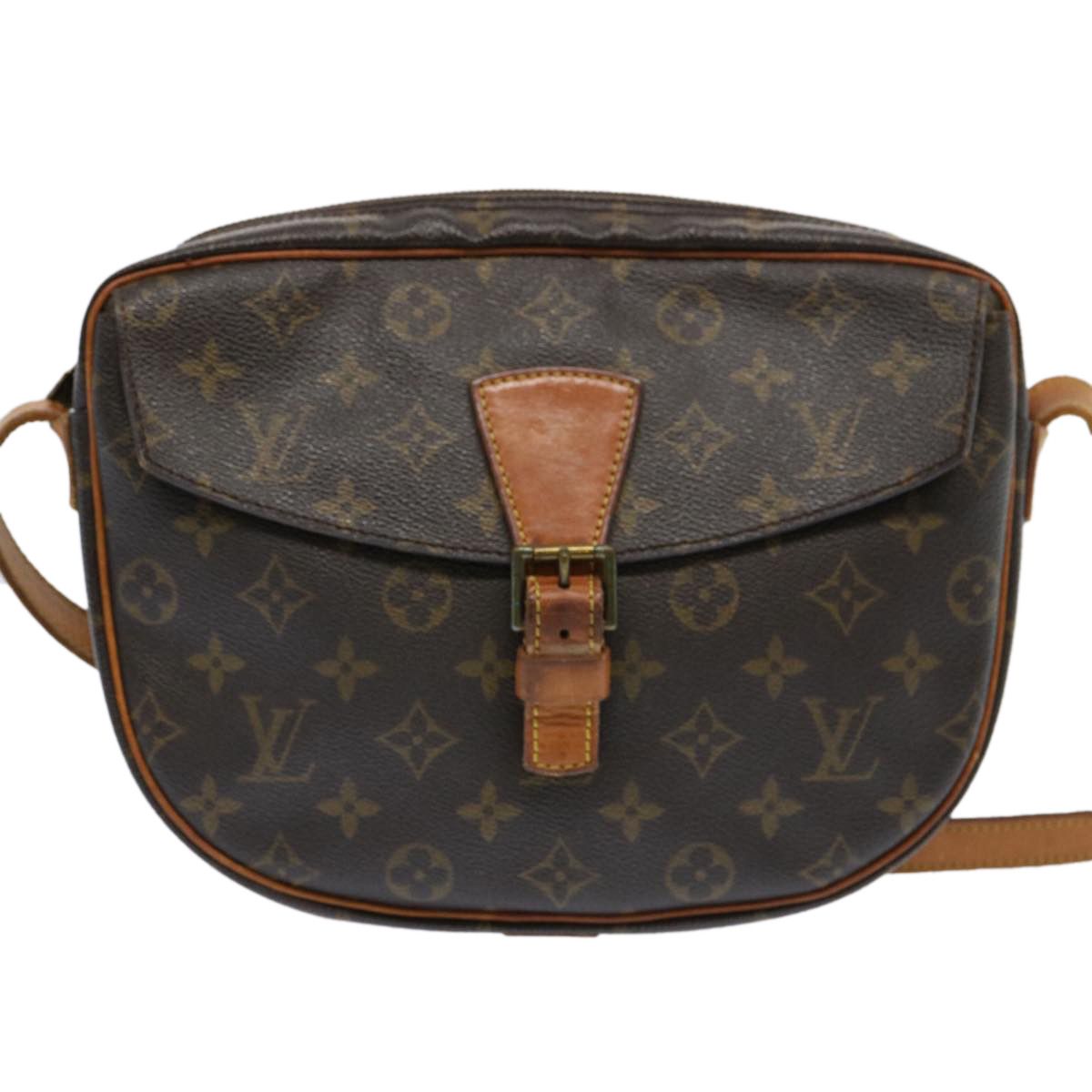 Louis Vuitton Jeune Fille Brown Canvas Shoulder Bag (Pre-Owned) Size ONE SIZE - 1 Thumbnail