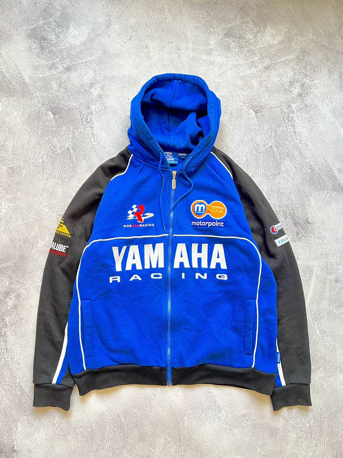 Yamaha Vintage Rob Mac Yamaha Racing Official Hoodie Men’s S Size US S / EU 44-46 / 1 - 1 Thumbnail