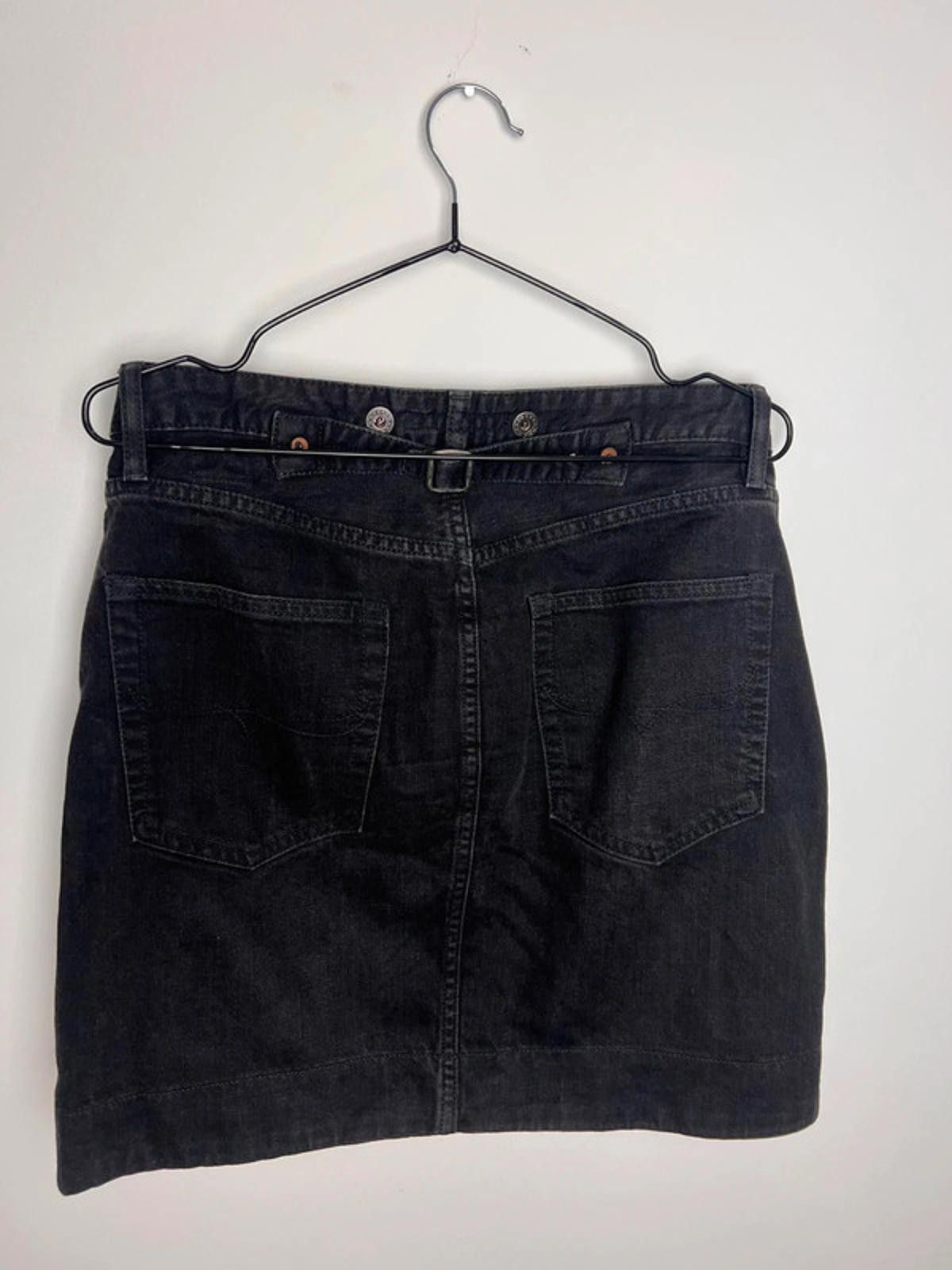 Polo Ralph Lauren Ralph Lauren Black Denim Skirt Size 30" / US 8 / IT 44 - 3 Thumbnail