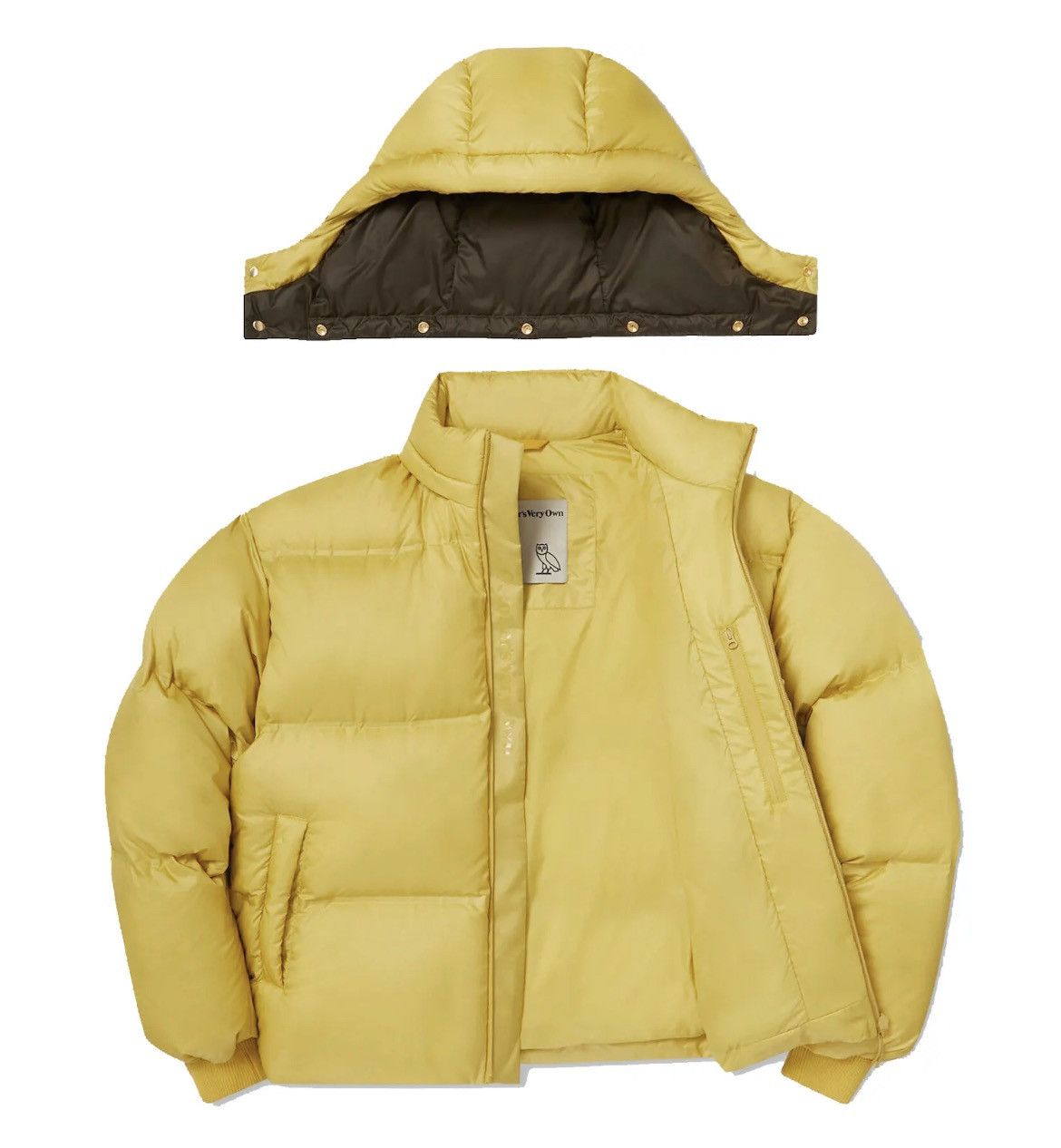 October's Very Own OVO Bounce Amber Yellow Down Parka Size US S / EU 44-46 / 1 - 3 Thumbnail