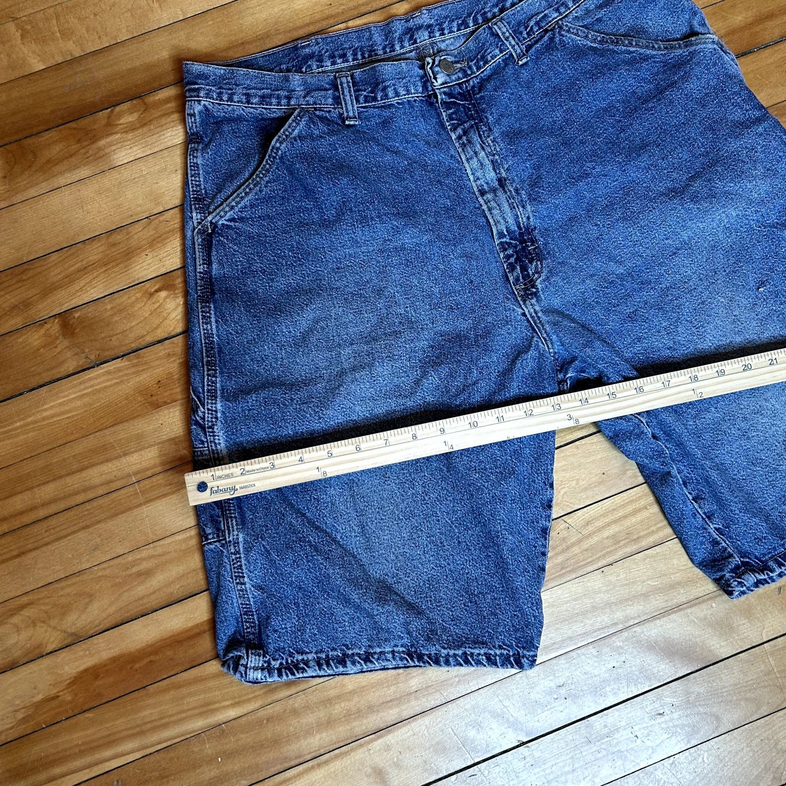 Wrangler Y2K Wrangler Blue Jorts Size US 38 / EU 54 - 5 Thumbnail