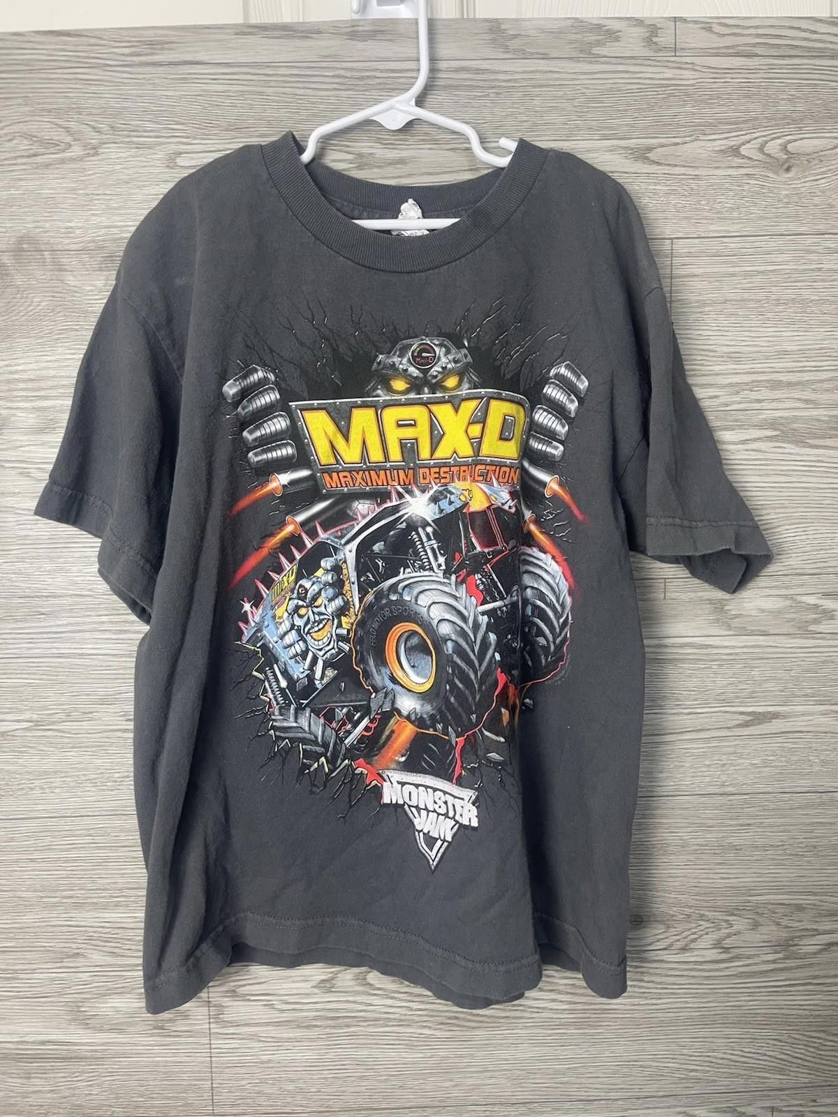 The Unbranded Brand Max-D Monster Jam Y2K Graphic T Grunge Youth L Size US L / EU 52-54 / 3 - 1 Thumbnail