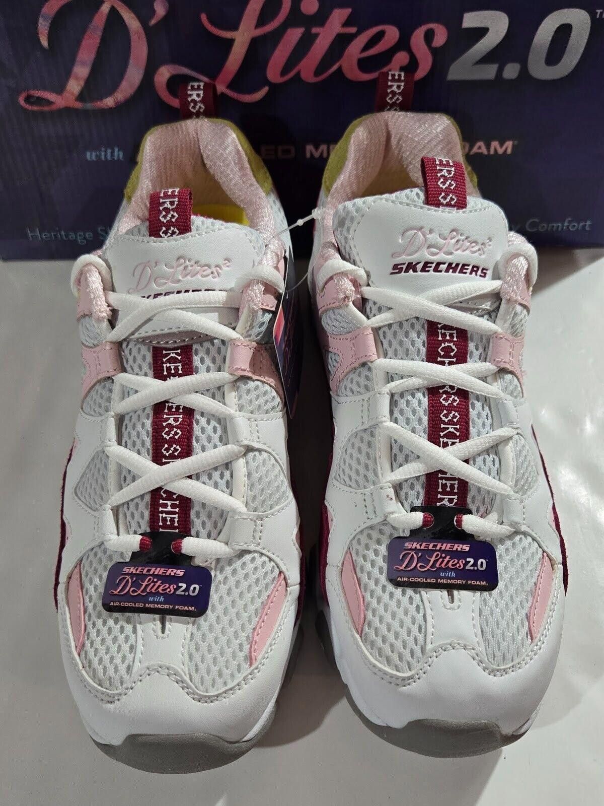 SKECHERS Womens Skechers D'Lites 2.0 Air Cooled 9.5 Memory Foam NEW Size US 9.5 / IT 39.5 - 2 Thumbnail