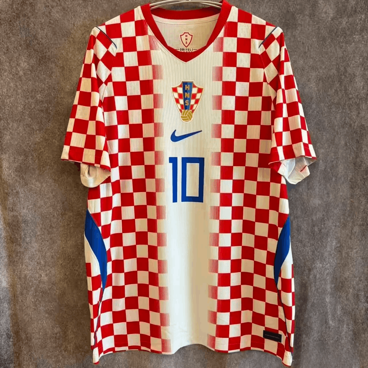 2026 World Cup Croatia 10 Luka Modrić Jersey Home
