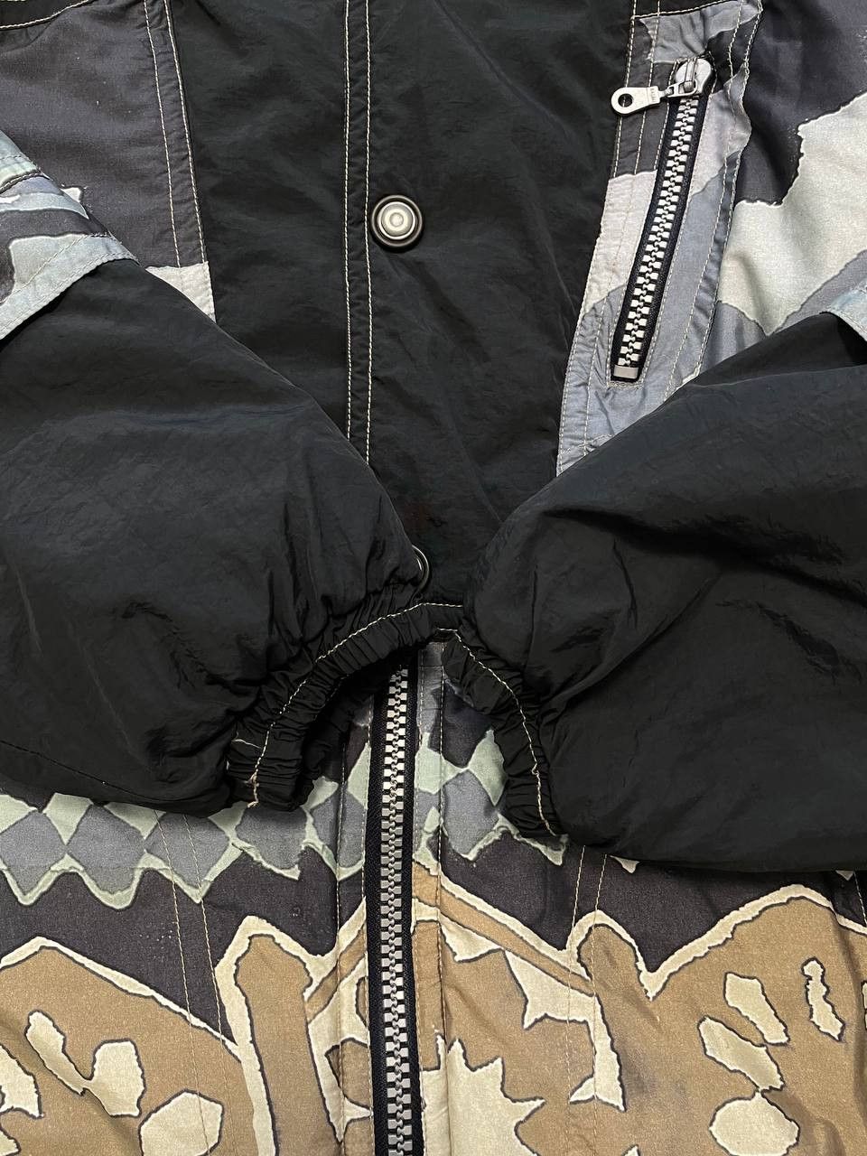 Other Vintage 90s Magic Venture Camo Ski Jacket Men Tribal Pattern Size US M / EU 48-50 / 2 - 9 Thumbnail