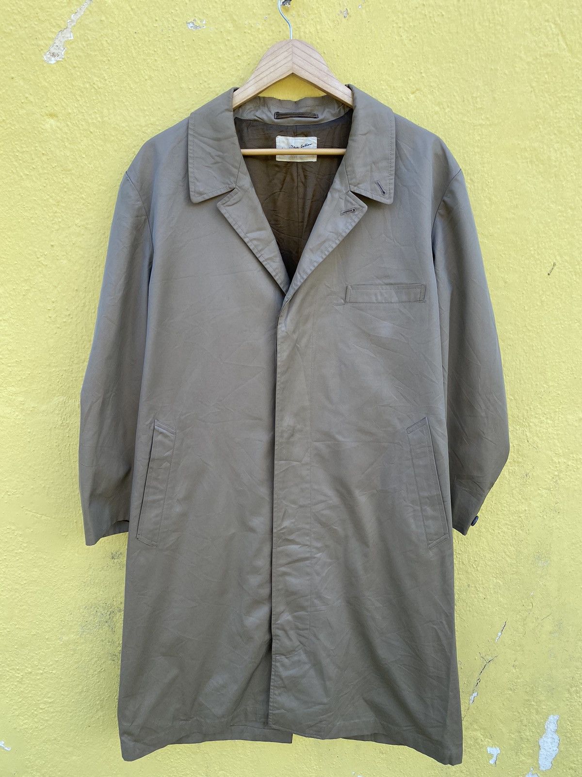 Japanese Brand Vintage YS bis / yohji yamamoto trench coat / long jacket Size US L / EU 52-54 / 3 - 6 Thumbnail