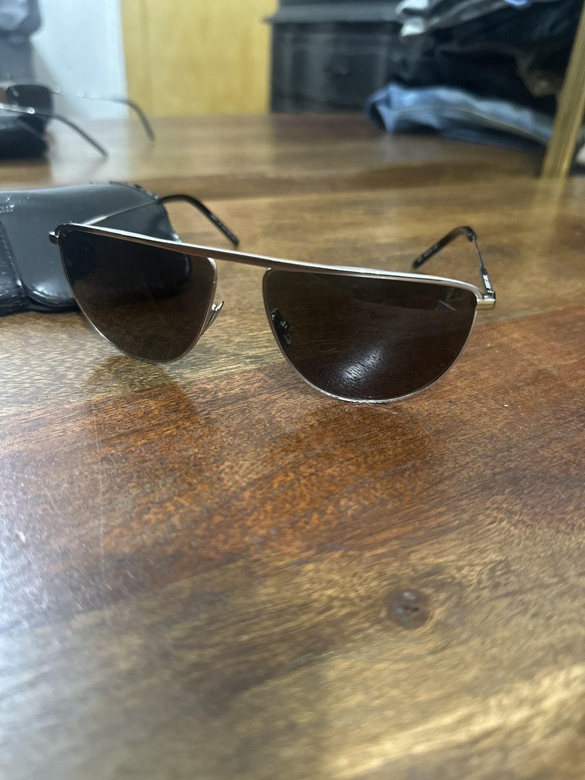Saint Laurent Paris Saint Laurent Sl96 Sunglasses Size ONE SIZE - 2 Thumbnail