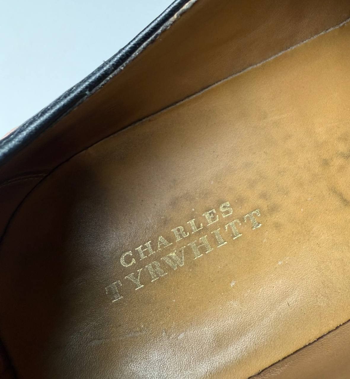 Charles Tyrwhitt Charles Tyrwhitt Leather Black Brogue Size US 11.5 / EU 44-45 - 5 Thumbnail