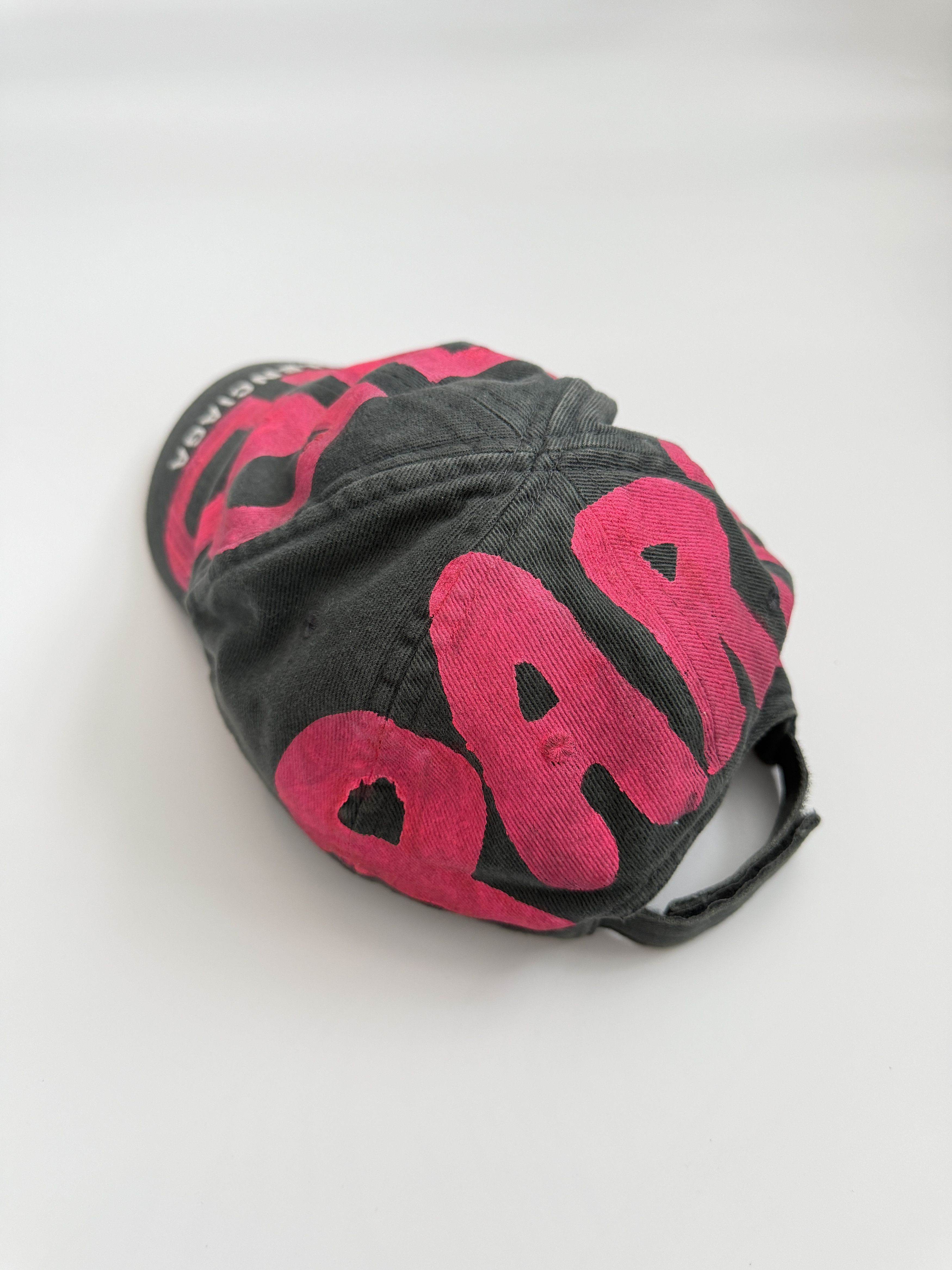 Balenciaga BB Sprayed Cap Baseball Cap Size ONE SIZE - 3 Thumbnail